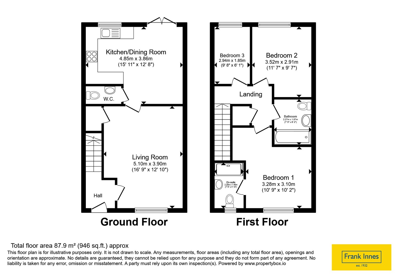 15, Canterbury Drive, Derby floorplan