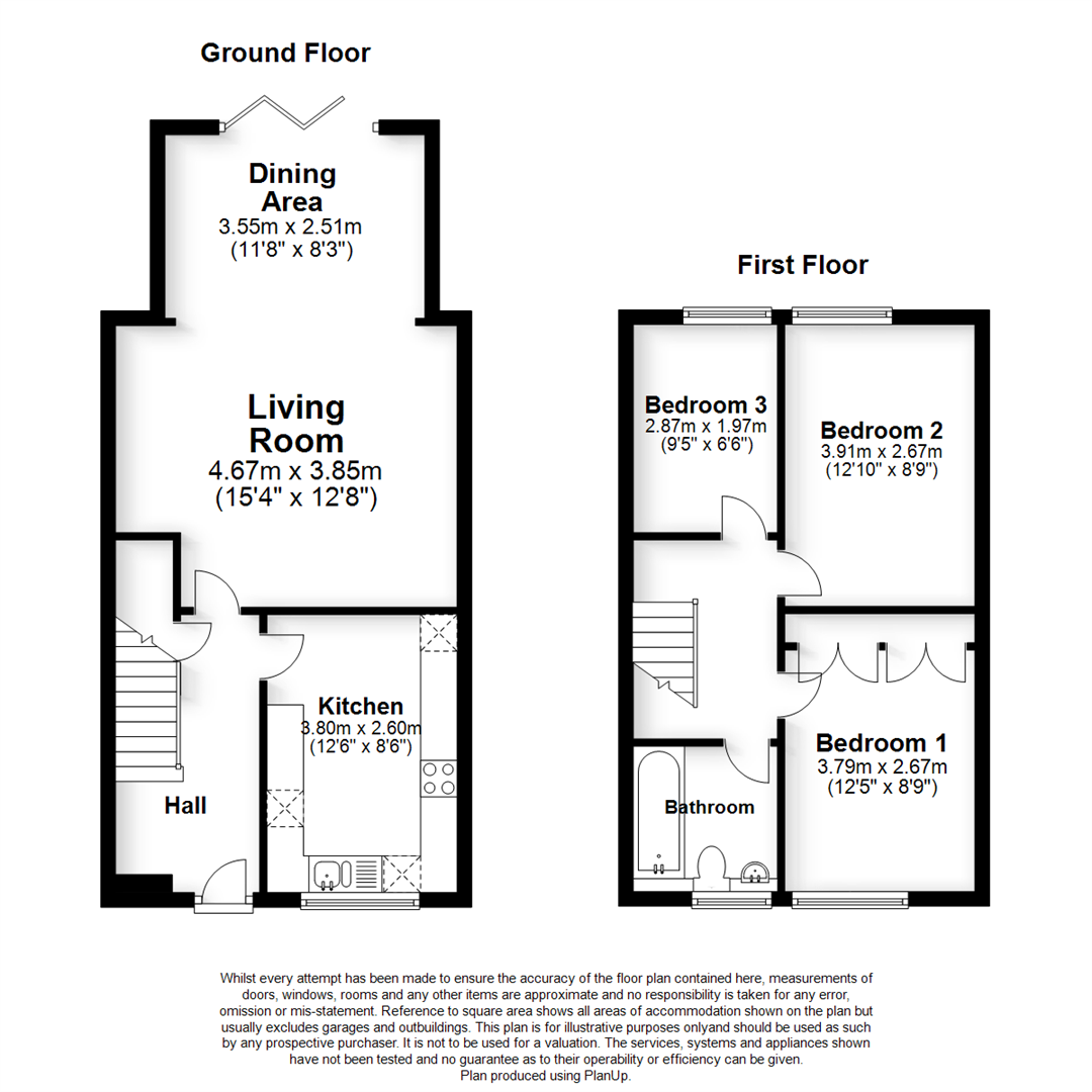 Breton, Stony Stratford, Buckinghamshire MK11, 3 bedroom terraced house
