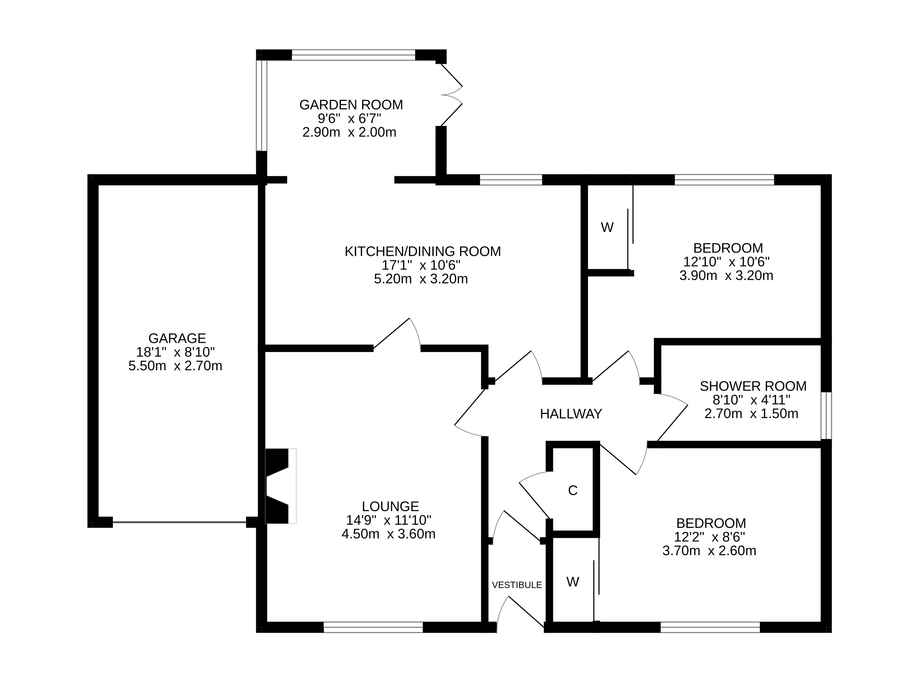 11, Earnmuir Road, Comrie floorplan