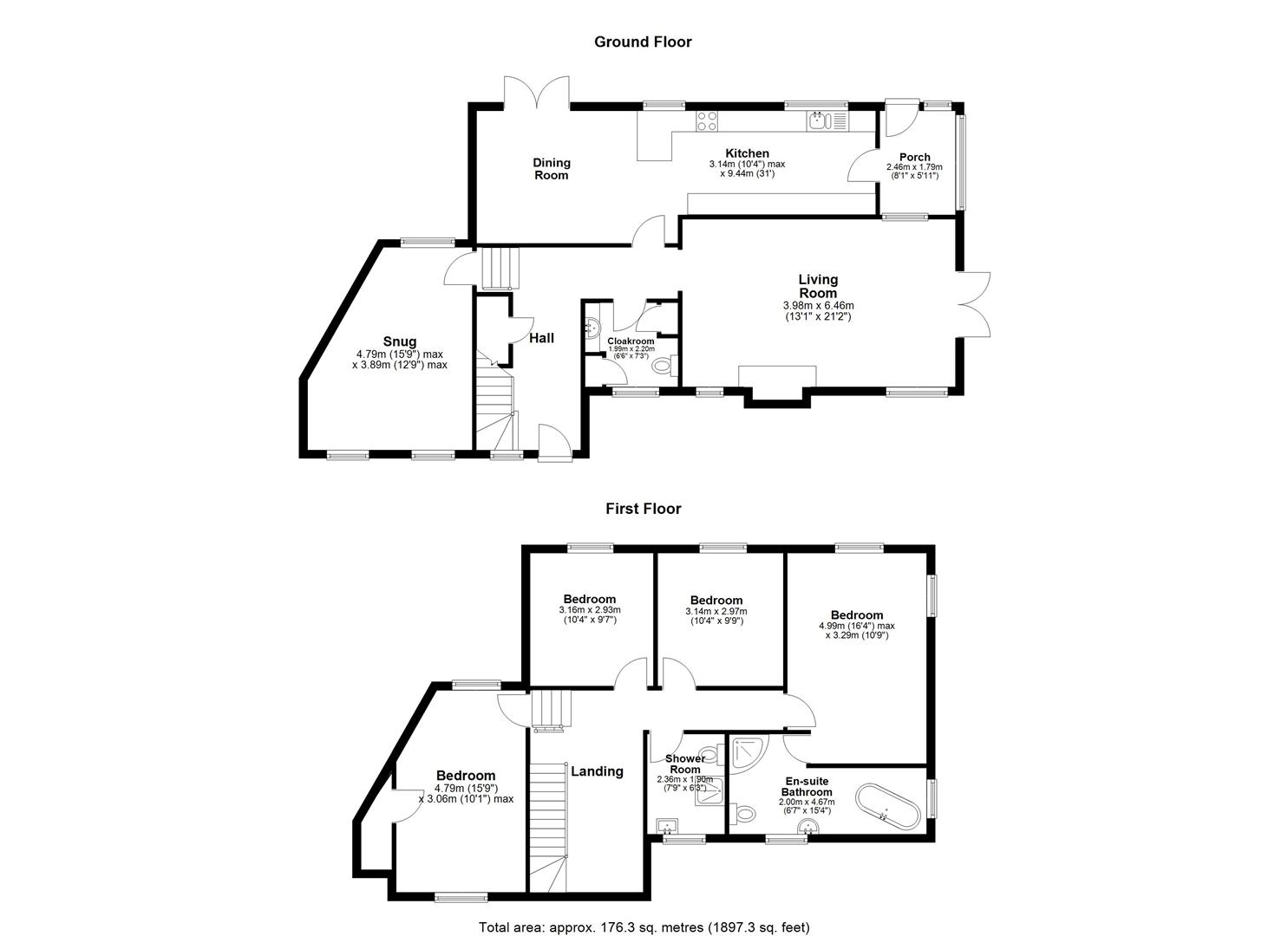 Three Cliffs, Cliff Hill, Maidstone floorplan
