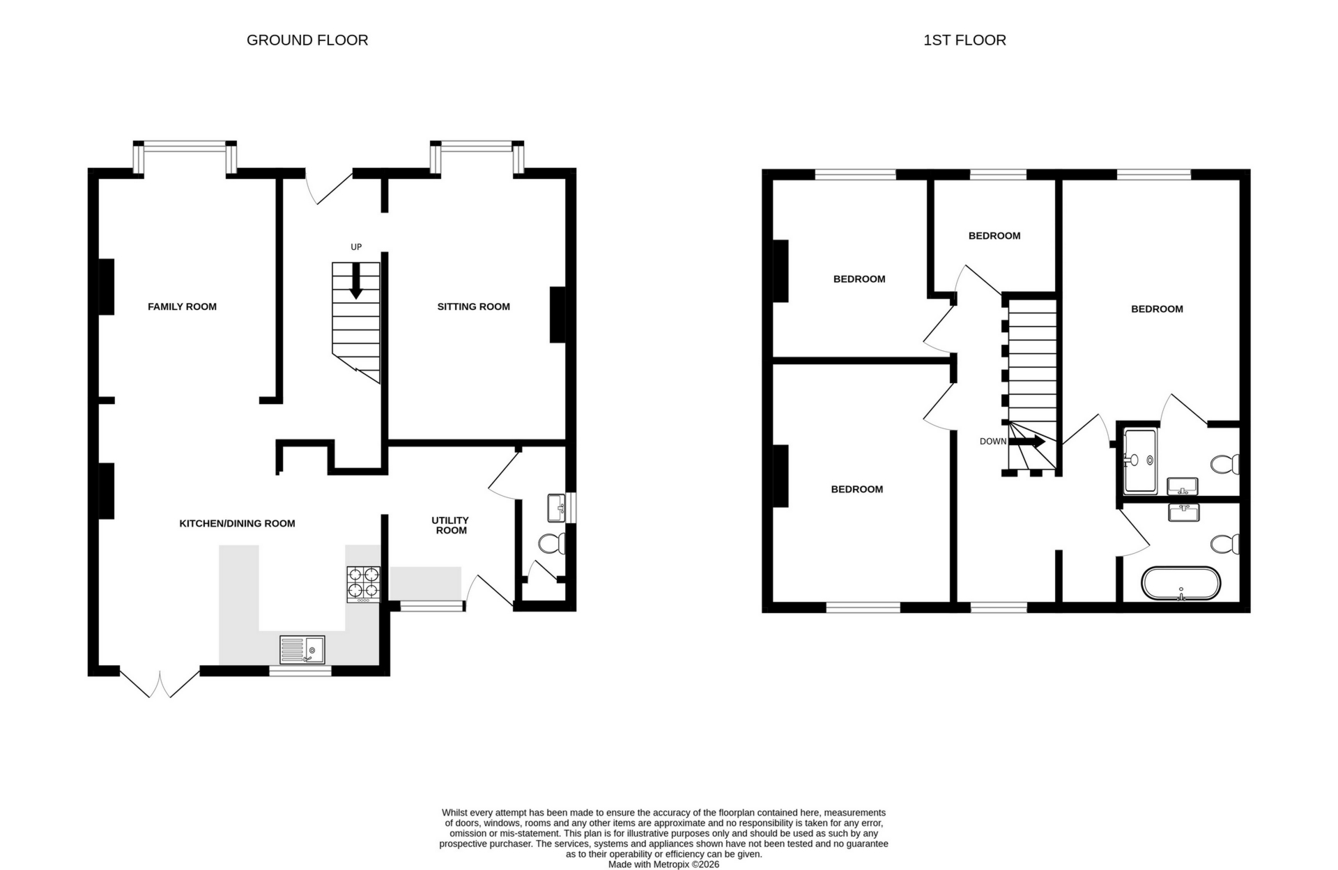 37, Allenby Avenue, Deal floorplan