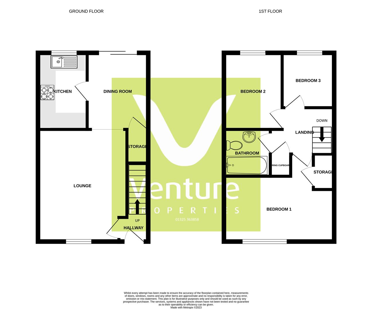 21, Hawkesbury Mews, Darlington floorplan