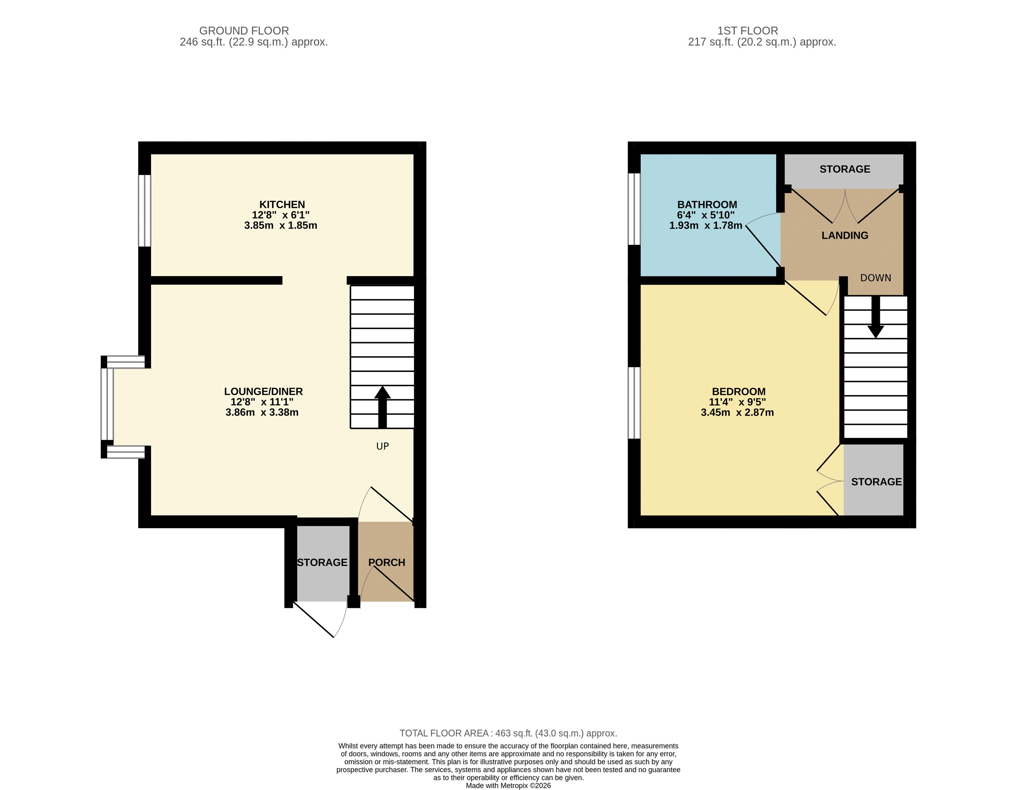 48, Isabel Gate, Waltham Cross floorplan