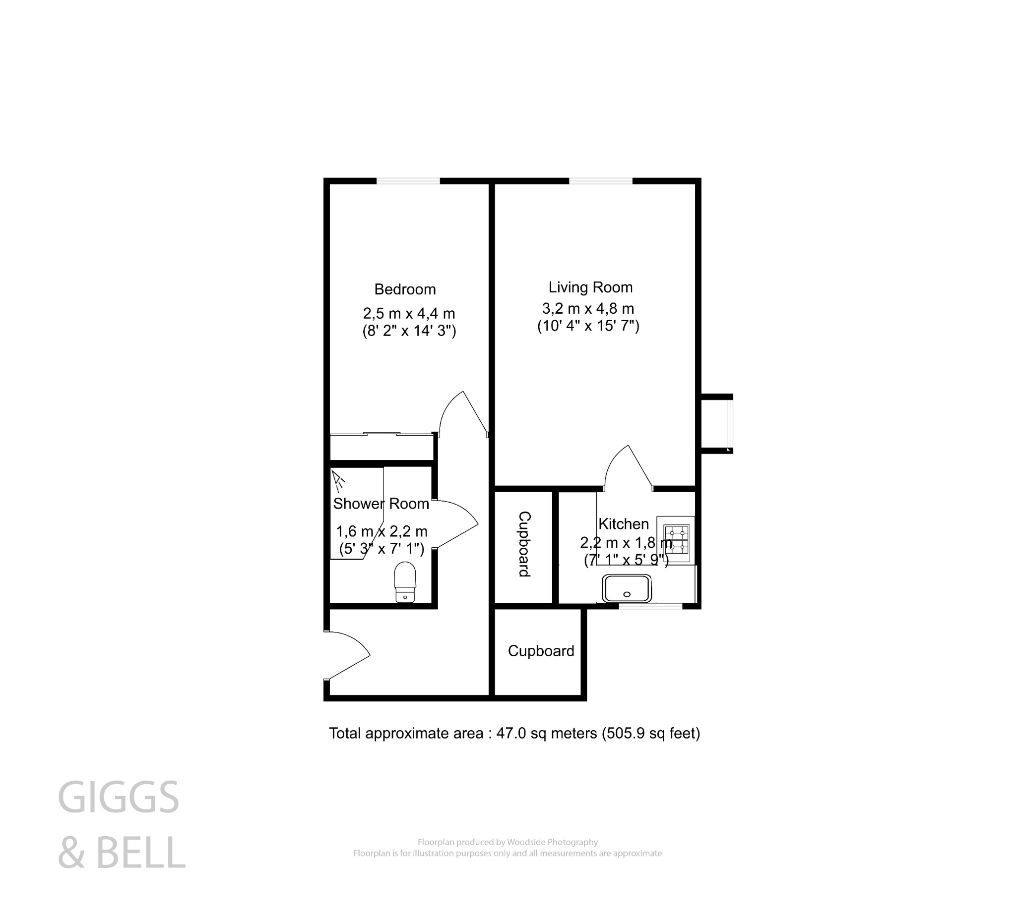 38 Hughes Court, Lucas Gardens, Luton floorplan