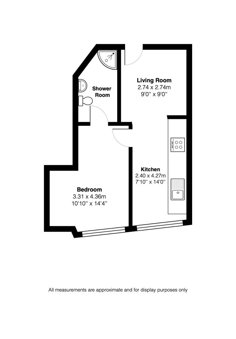 1 Trent House, 14 Barnby Gate, Newark floorplan