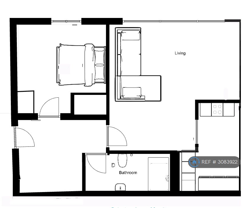 Crossmount House Bowyer Street, London floorplan