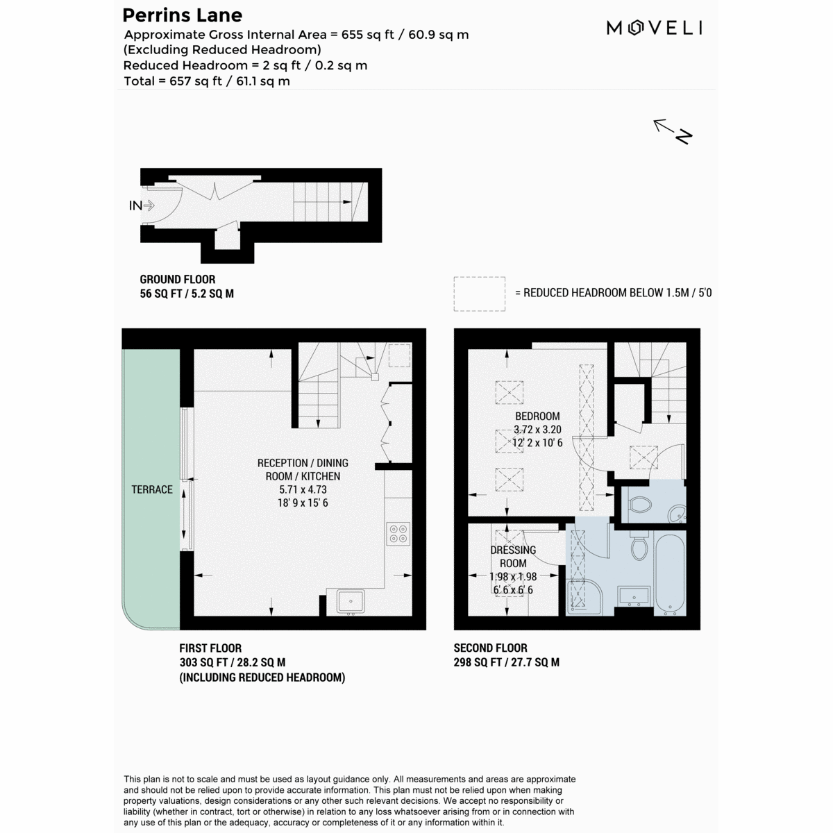 Perrins Lane, London floorplan