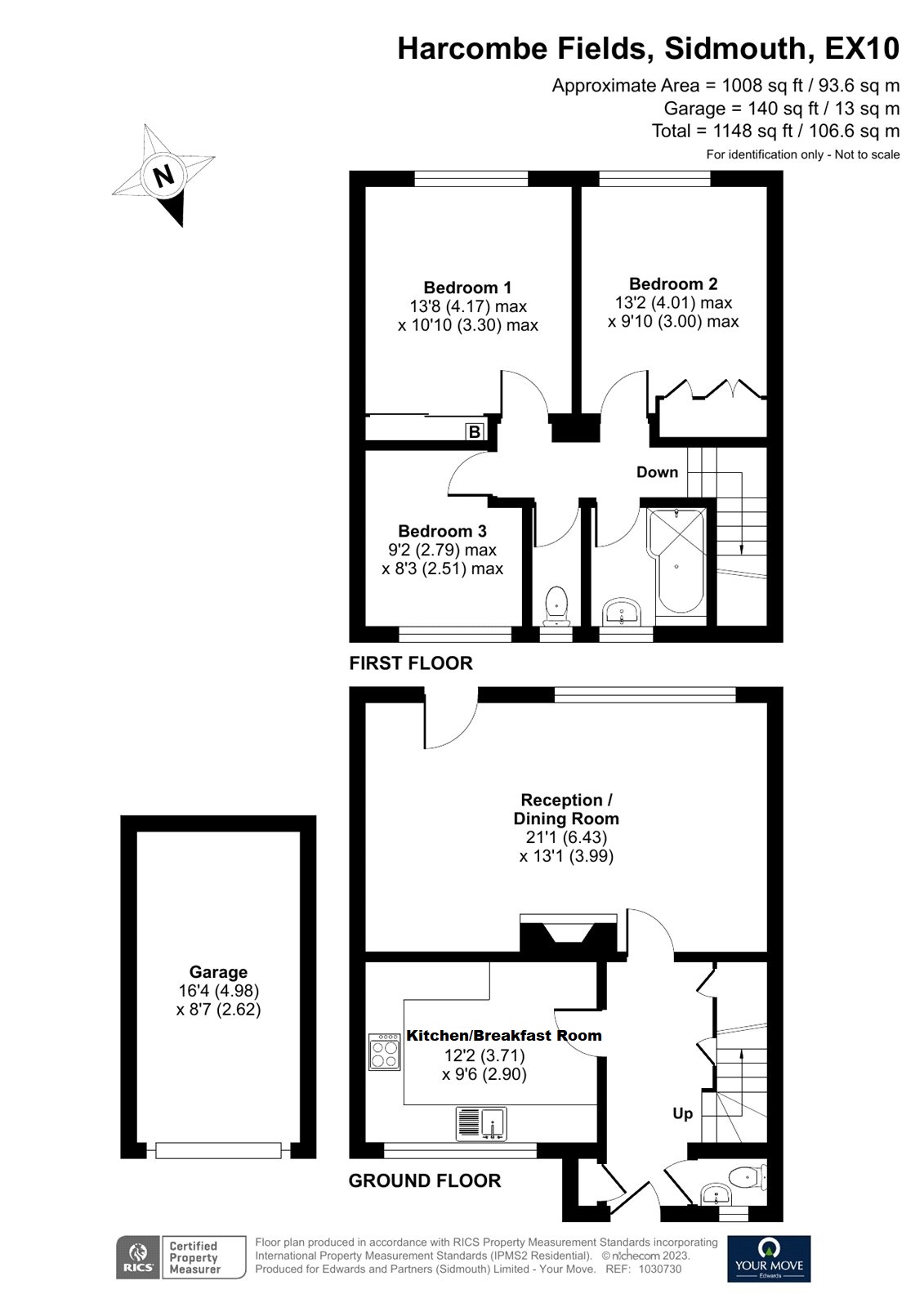 Fields, Sidford, Sidmouth, Devon EX10, 3 bedroom terraced