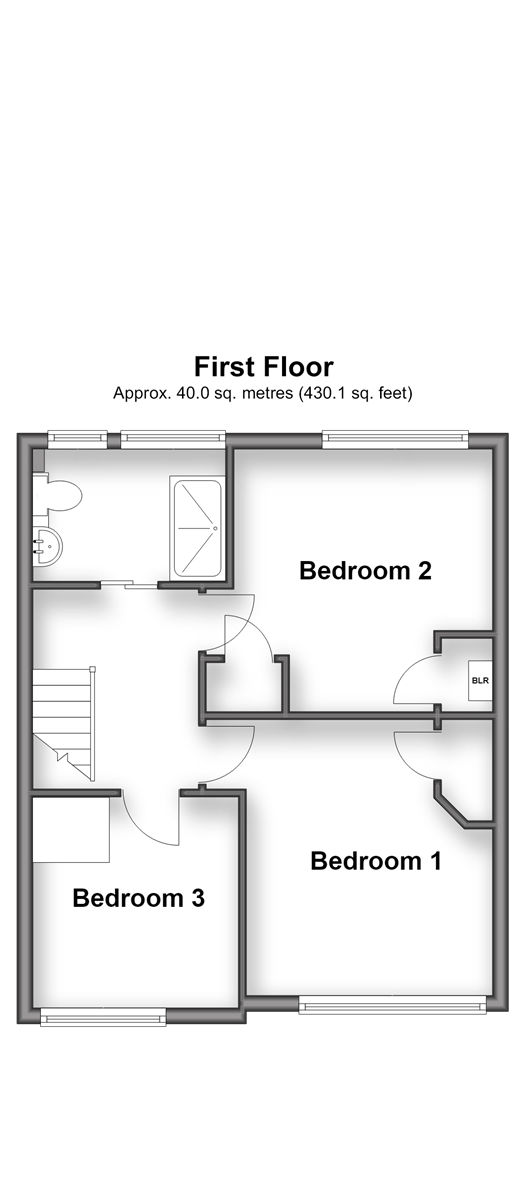 Hill Crescent Aylesham, Canterbury floorplan