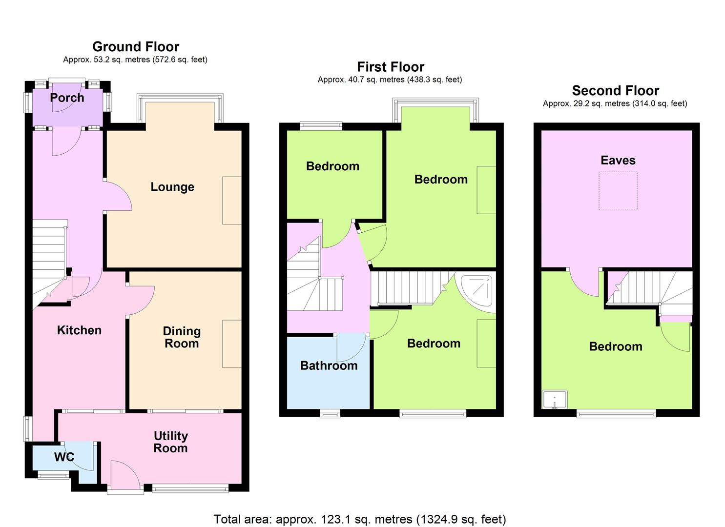 43, Meadow Road, Worthing floorplan