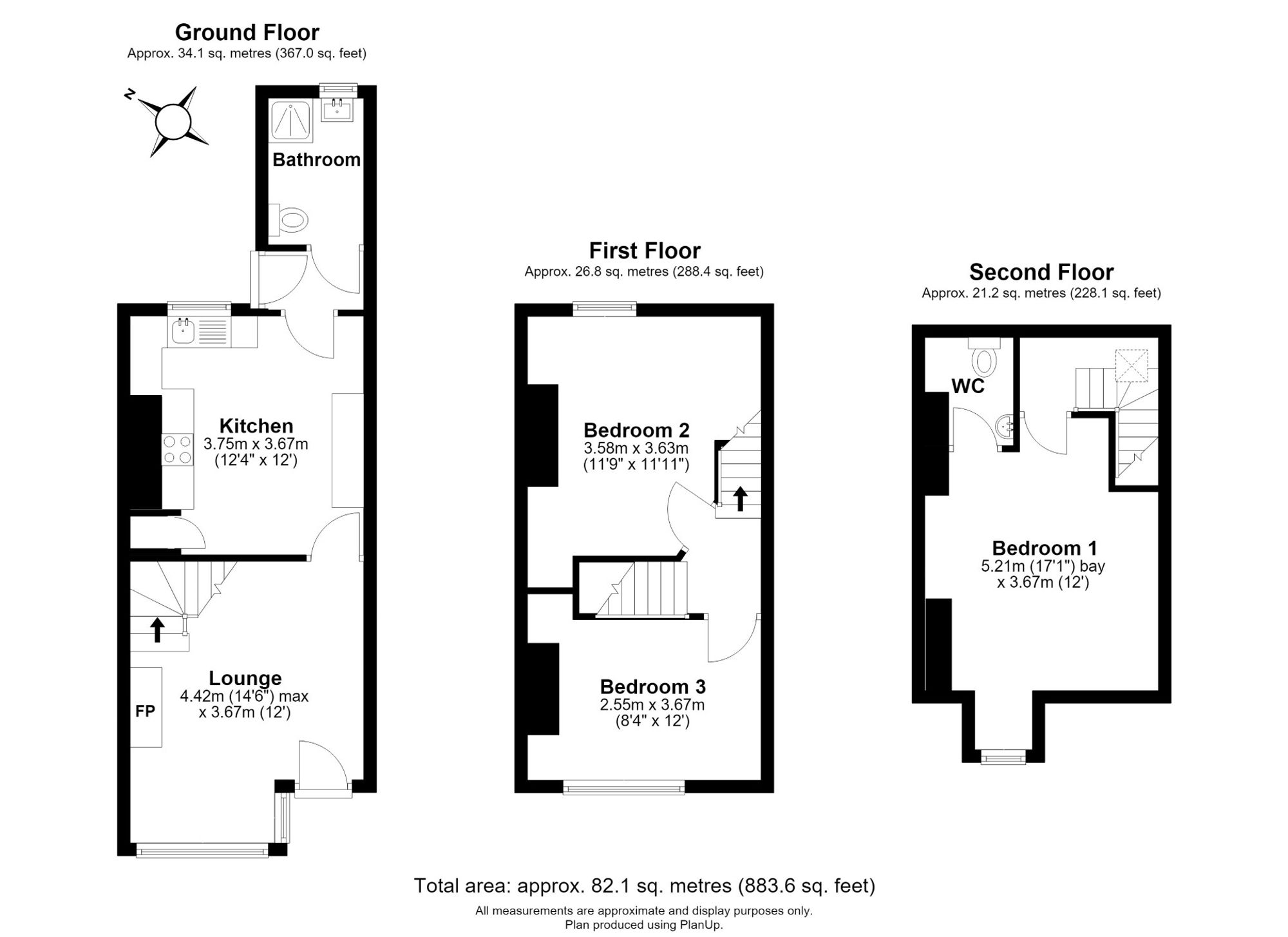 15 Craven Street, Harrogate floorplan