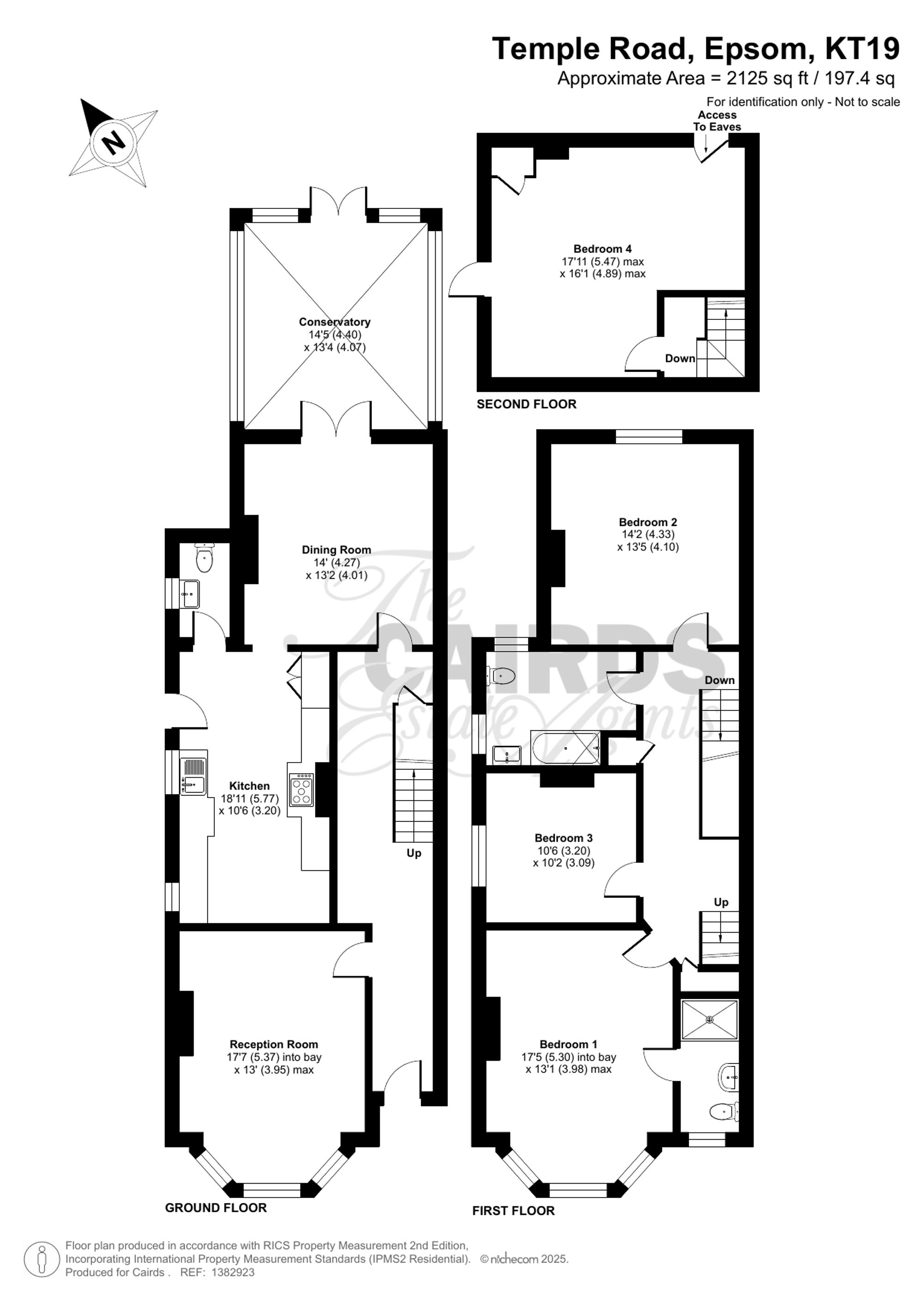 32 Temple Road, Epsom floorplan