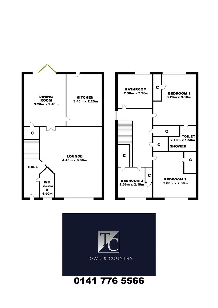 2, Burnawn Gardens, Robroyston floorplan