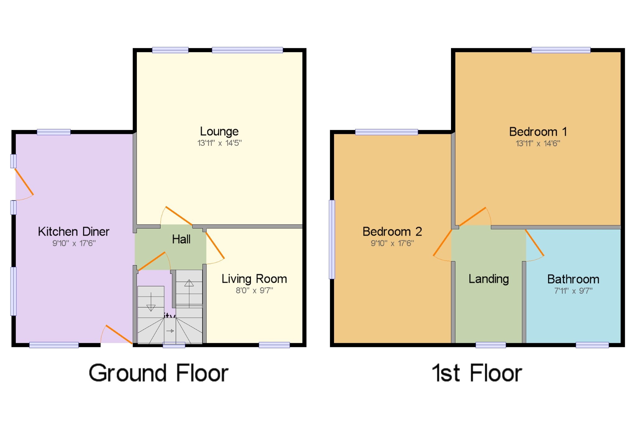2 bed semidetached house for sale in Lowerhouse Lane, Burnley