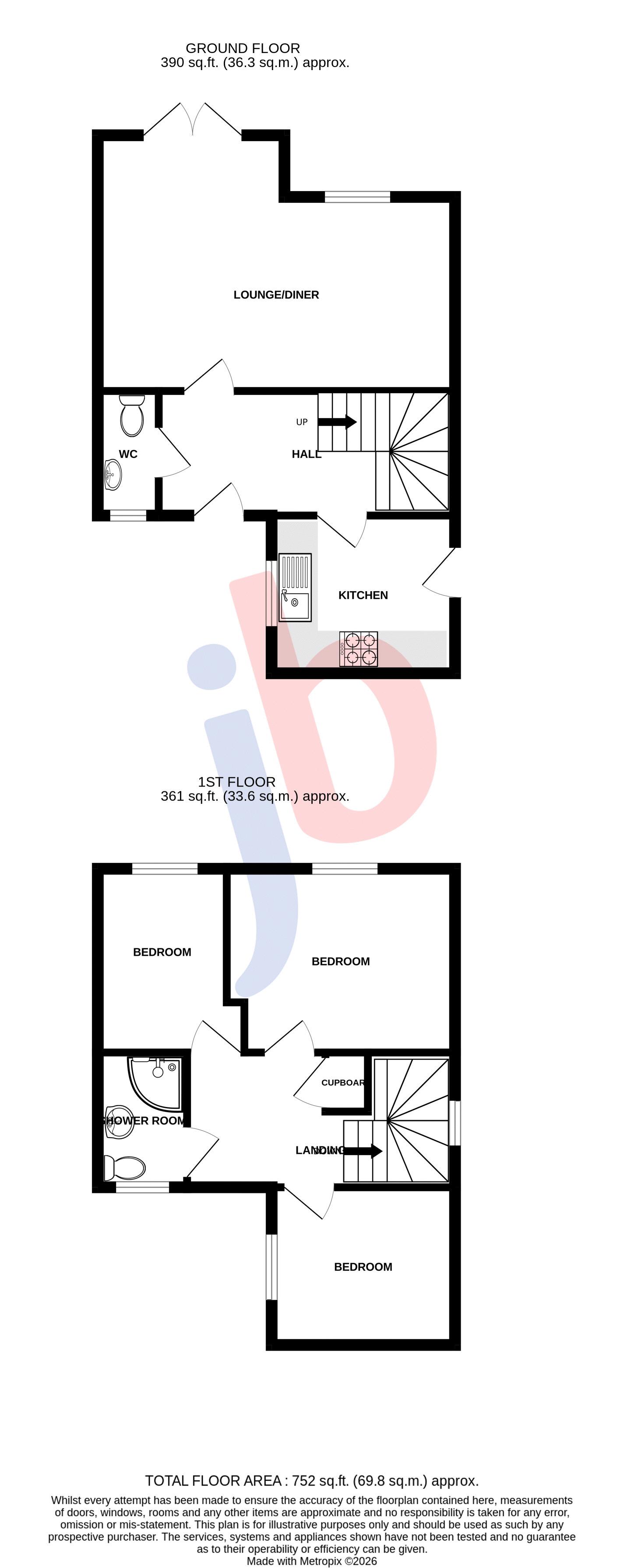 6, Stirling Drive, Newark floorplan