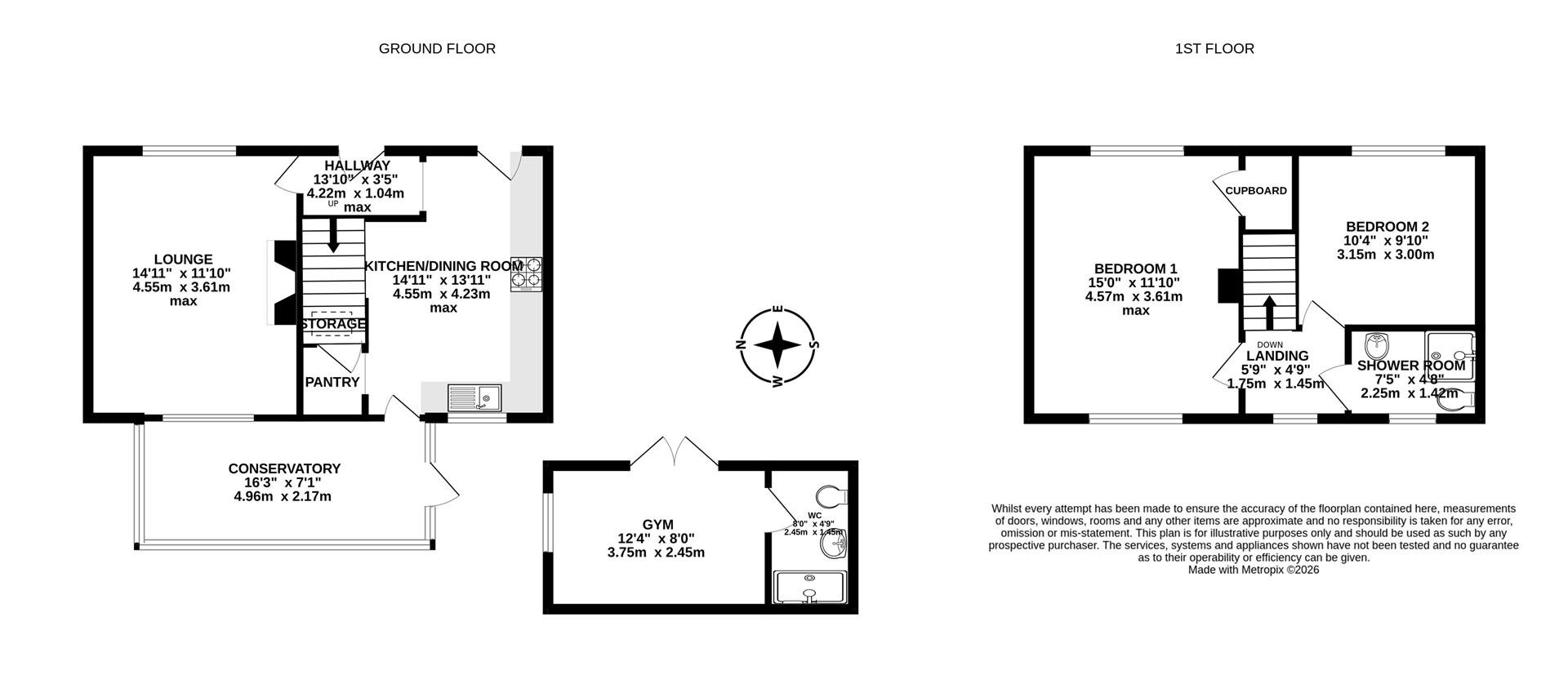 21, Blagdon Road, Dorchester floorplan