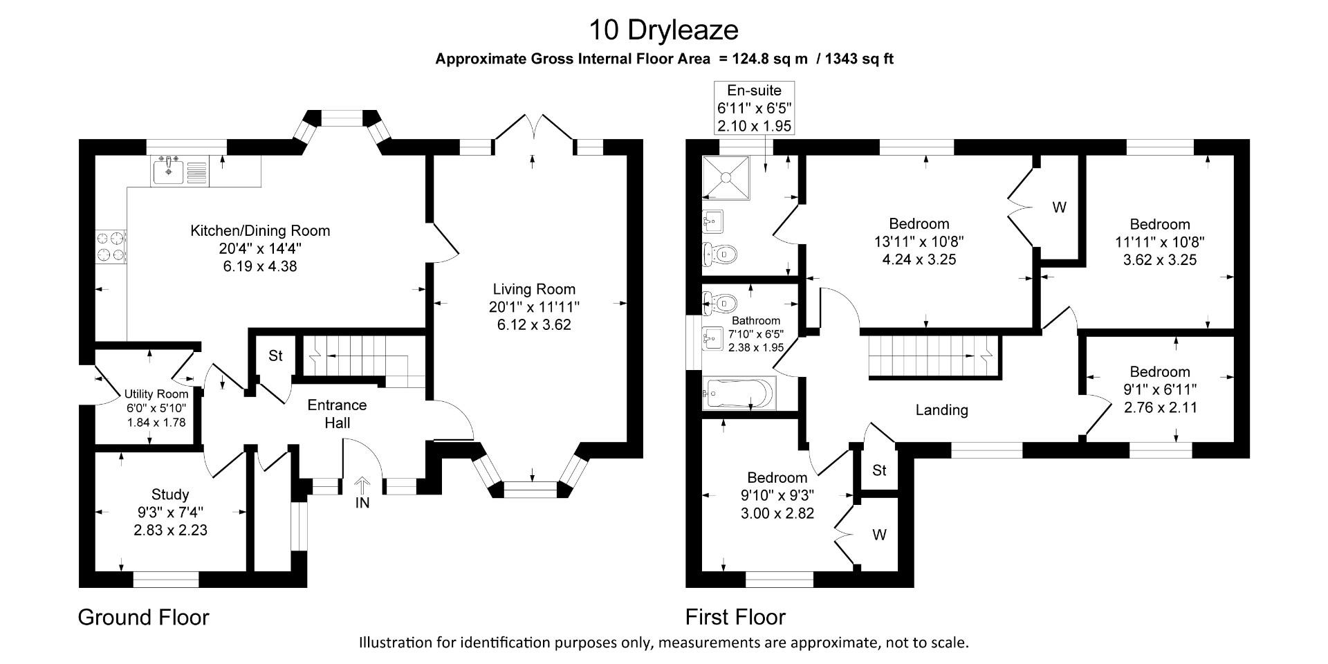 Dryleaze, Yate floorplan