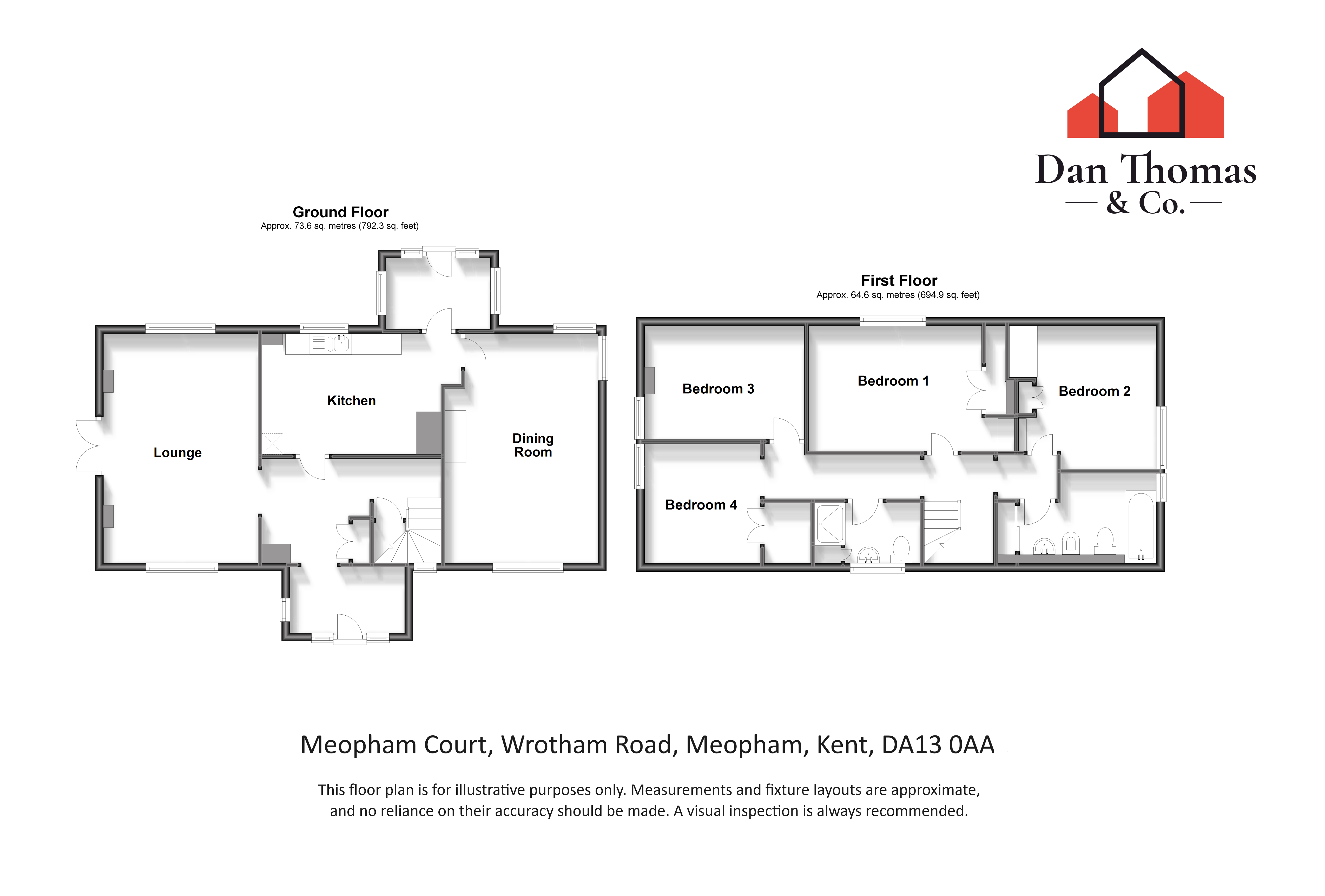 Meopham Court, Wrotham Road, Meopham, Gravesend DA13, 4 bedroom