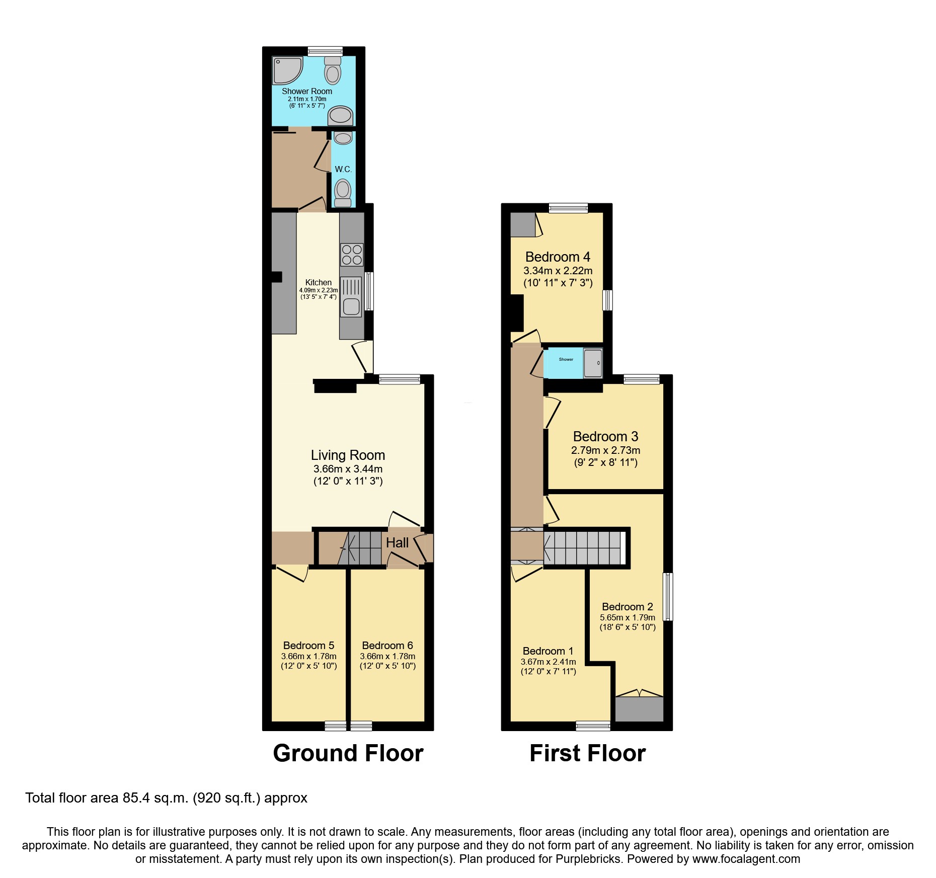 4, Rupert Road, Guildford floorplan