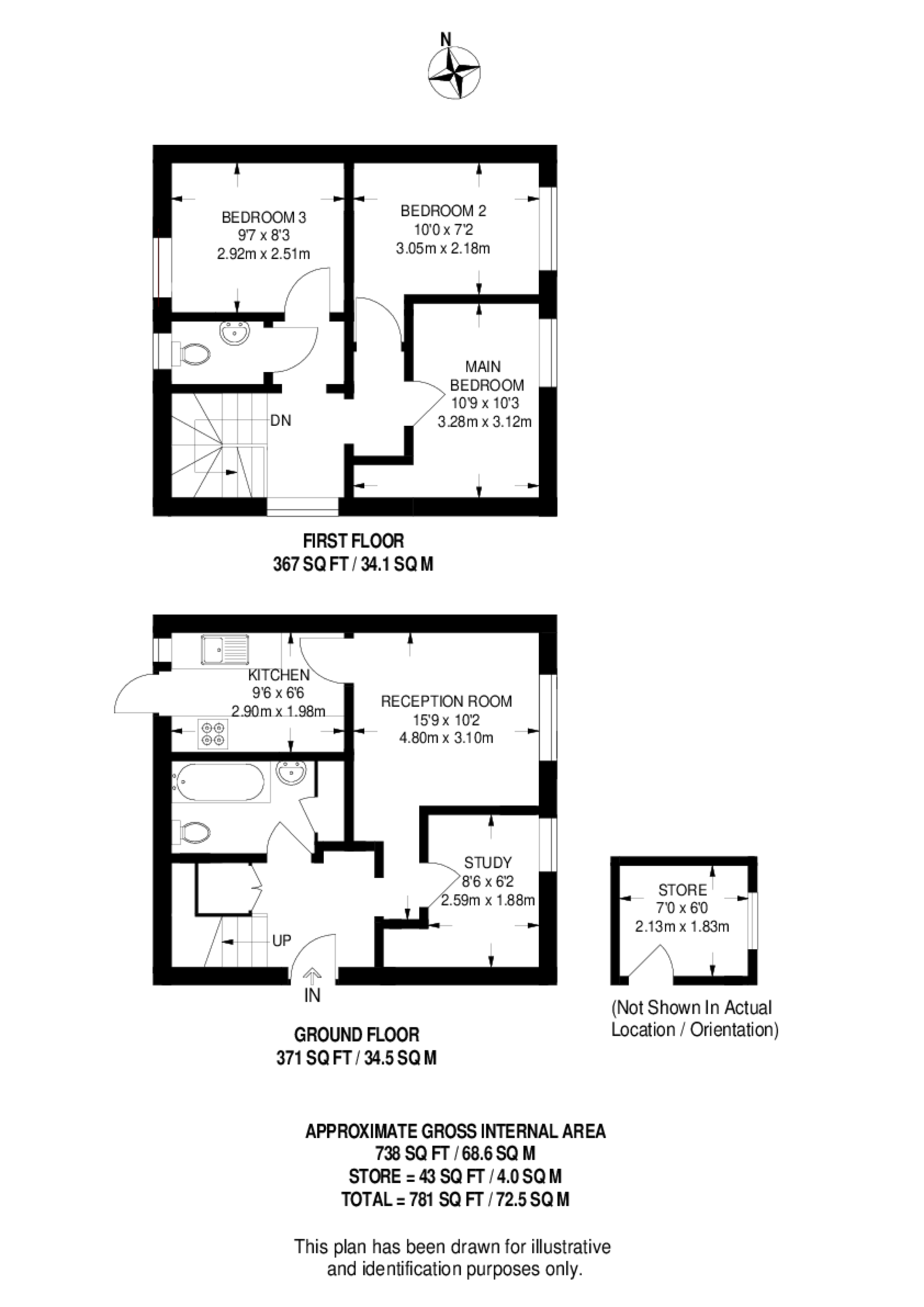 Homestall, Guildford floorplan