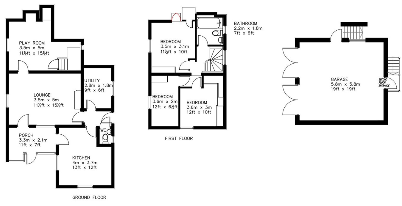 School Road, Copford, Colchester CO6, 3 bedroom semidetached house for