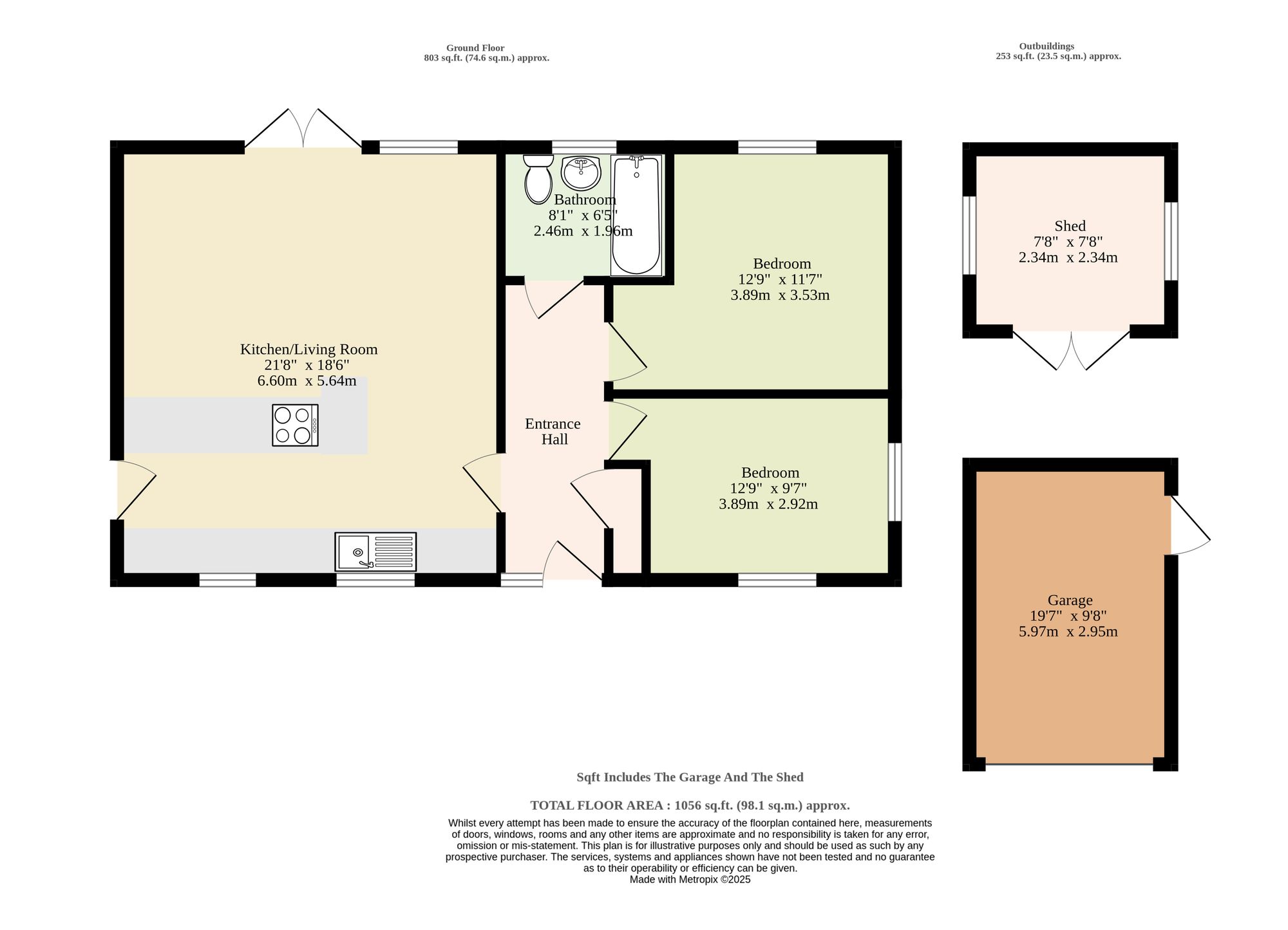 57 Mayfly Road, Swaffham floorplan