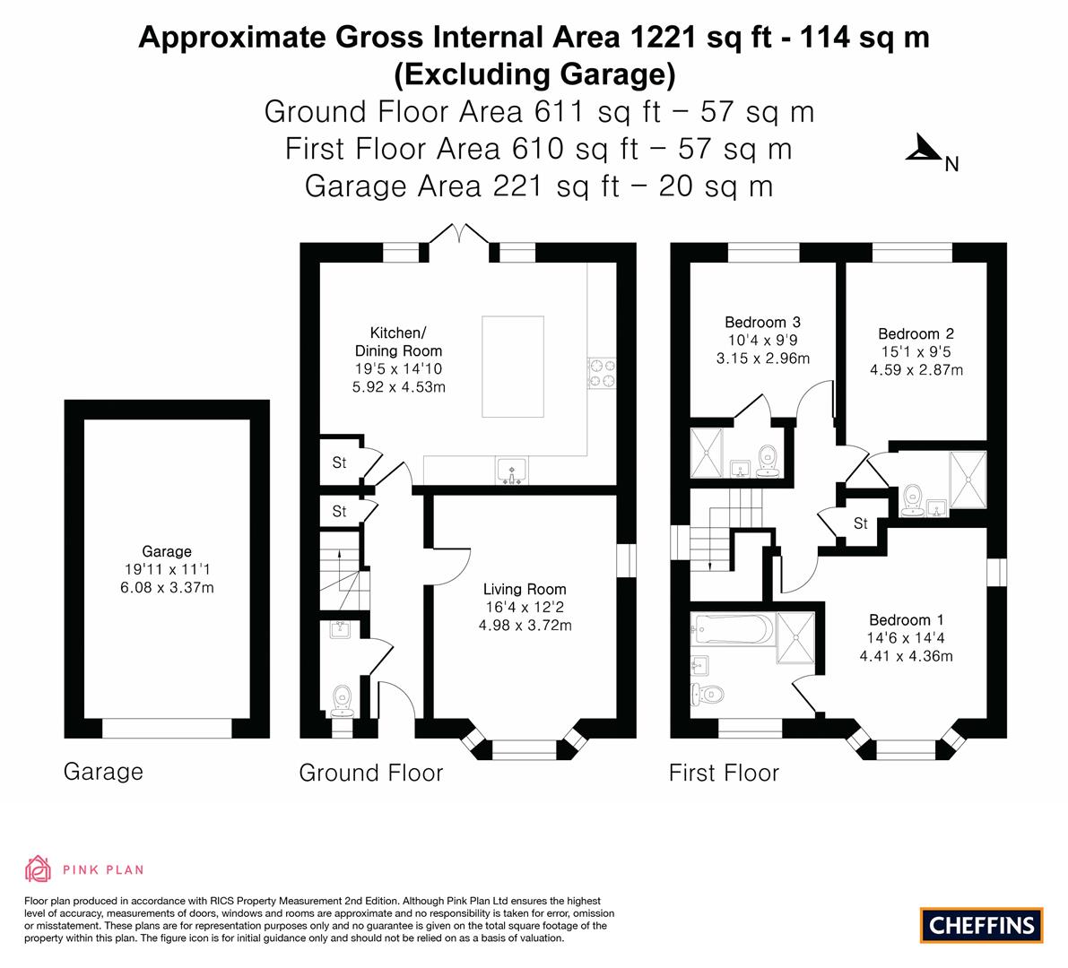 10, Skylark Way, Sawston floorplan
