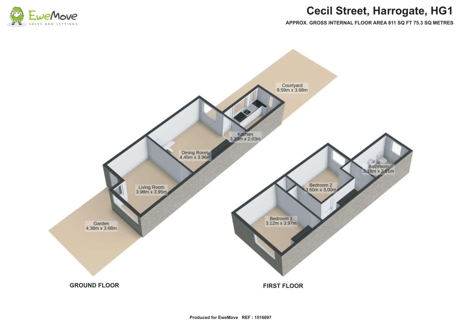 35, Cecil Street, Harrogate floorplan