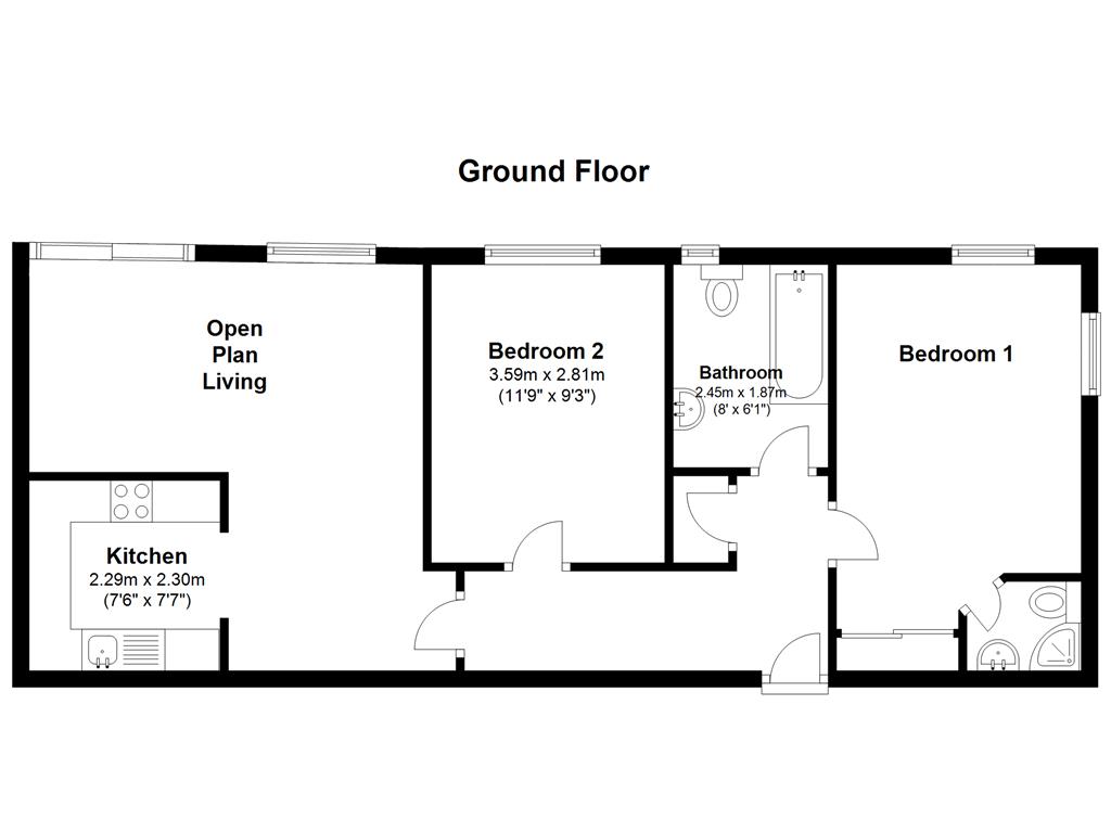 2 Bedrooms Flat to rent in Back Lane, Canterbury CT1