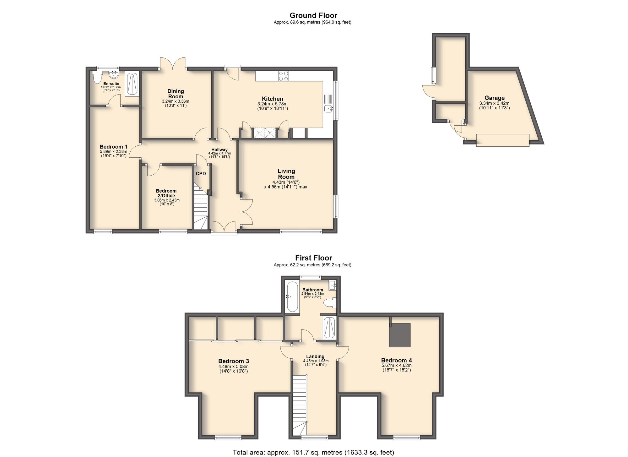 Silverdale, Chesterfield floorplan