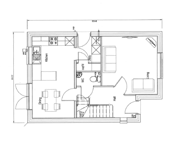 19, Heol Y Plas, Carway, Kidwelly floorplan