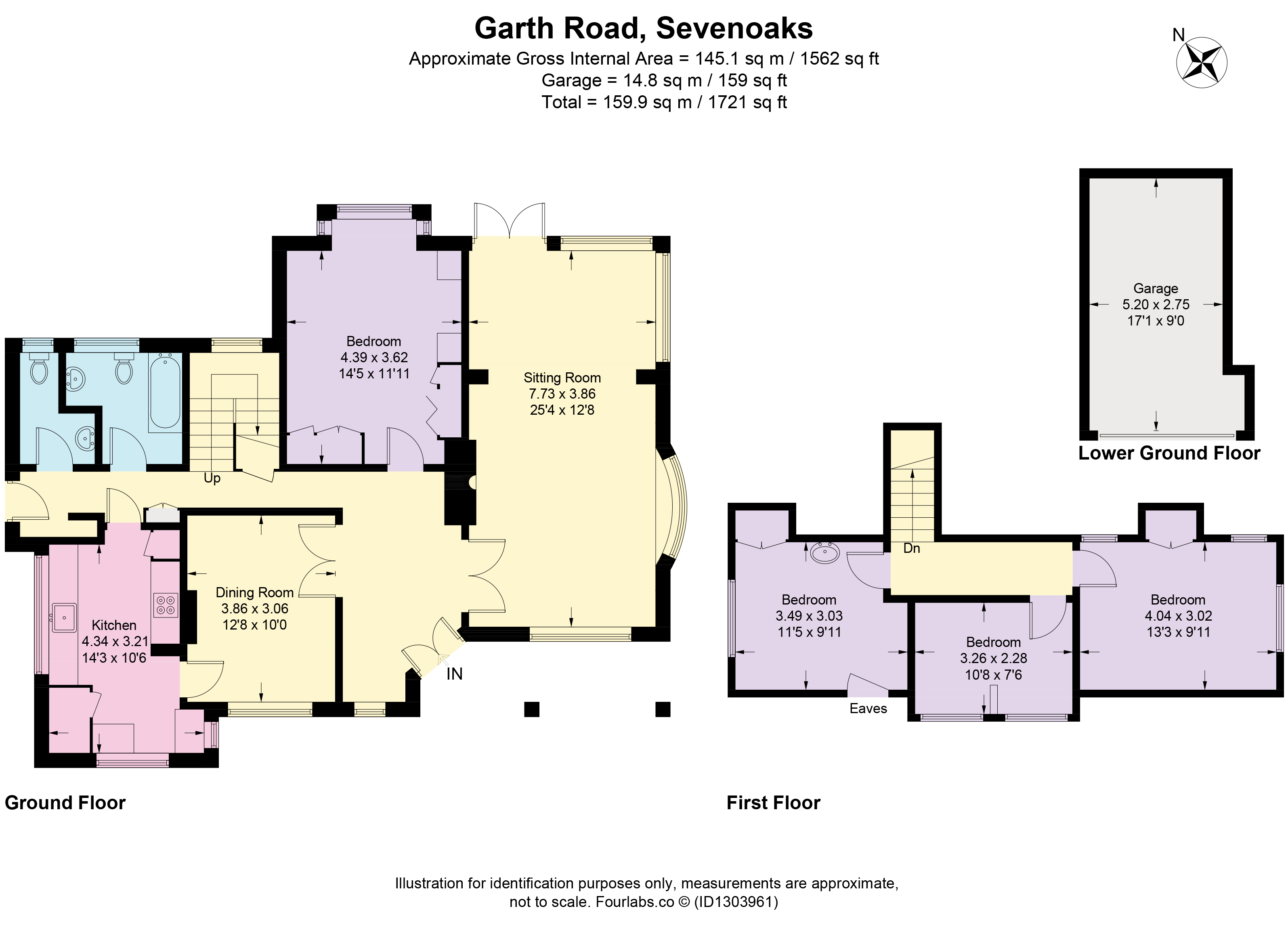34, Garth Road, Sevenoaks floorplan