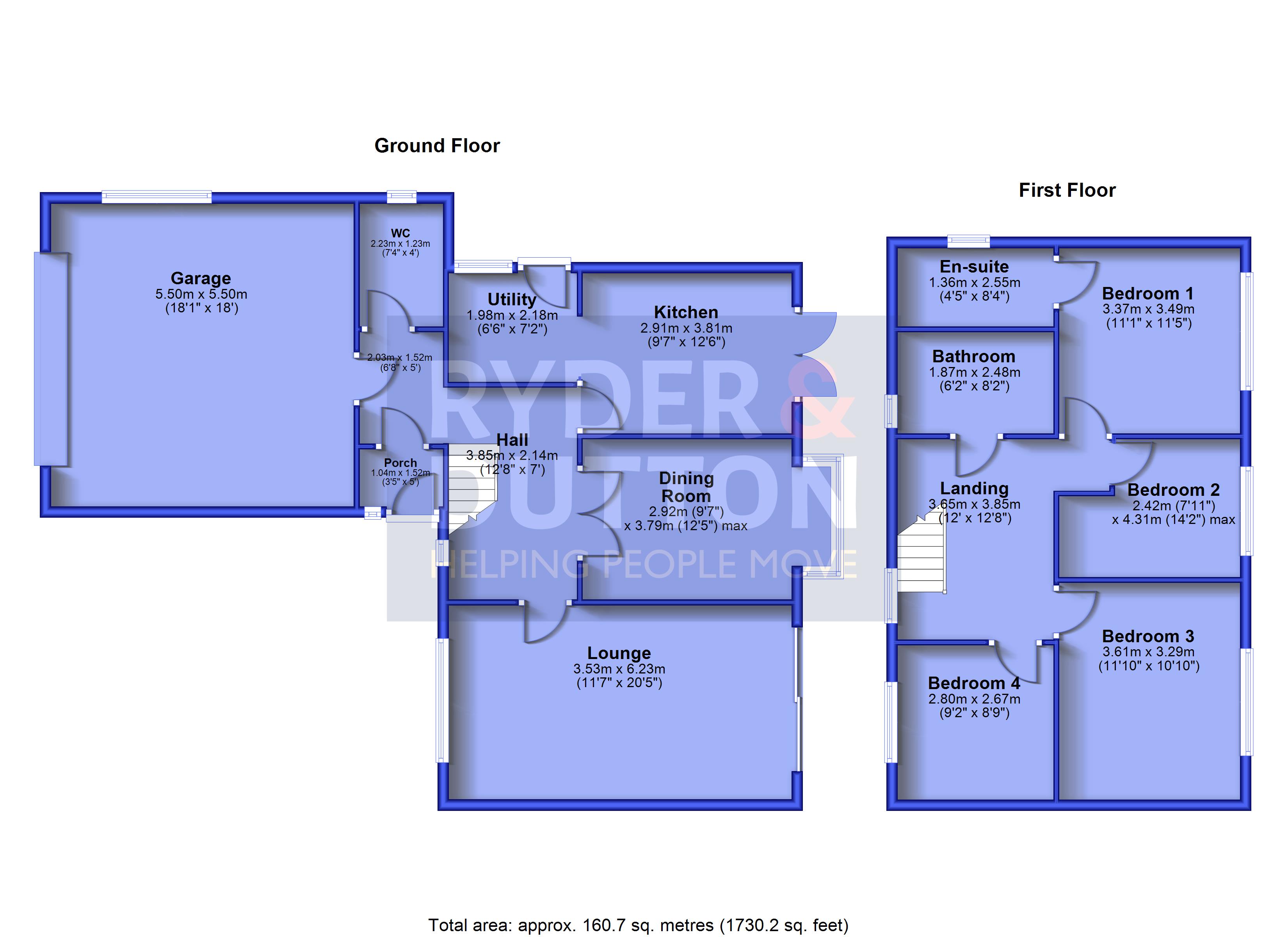 10, Sautridge Close, Middleton floorplan