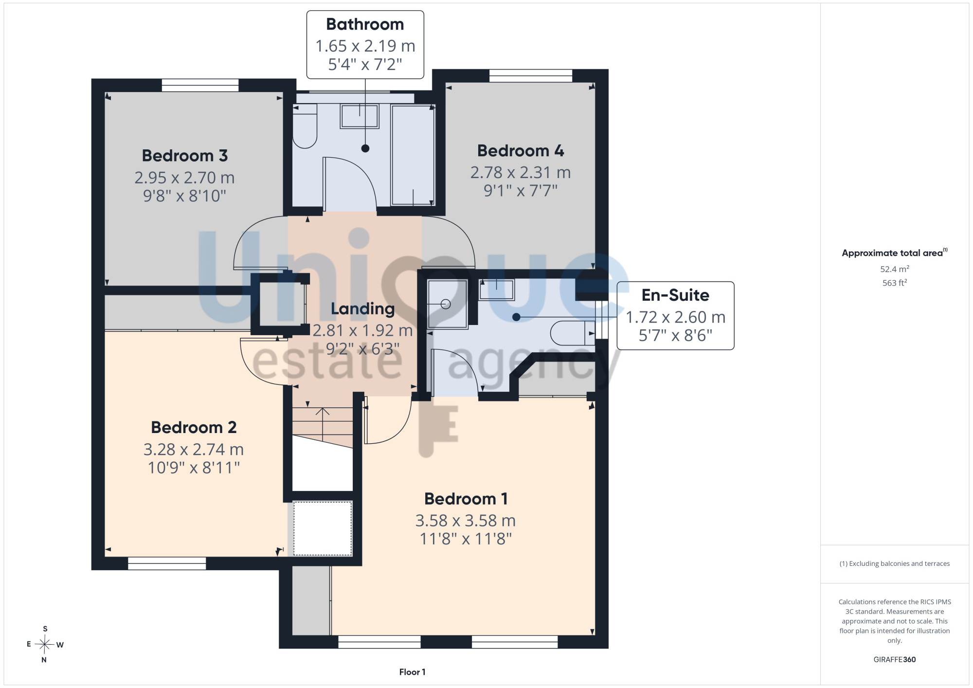 Belgrave Avenue, Wesham floorplan
