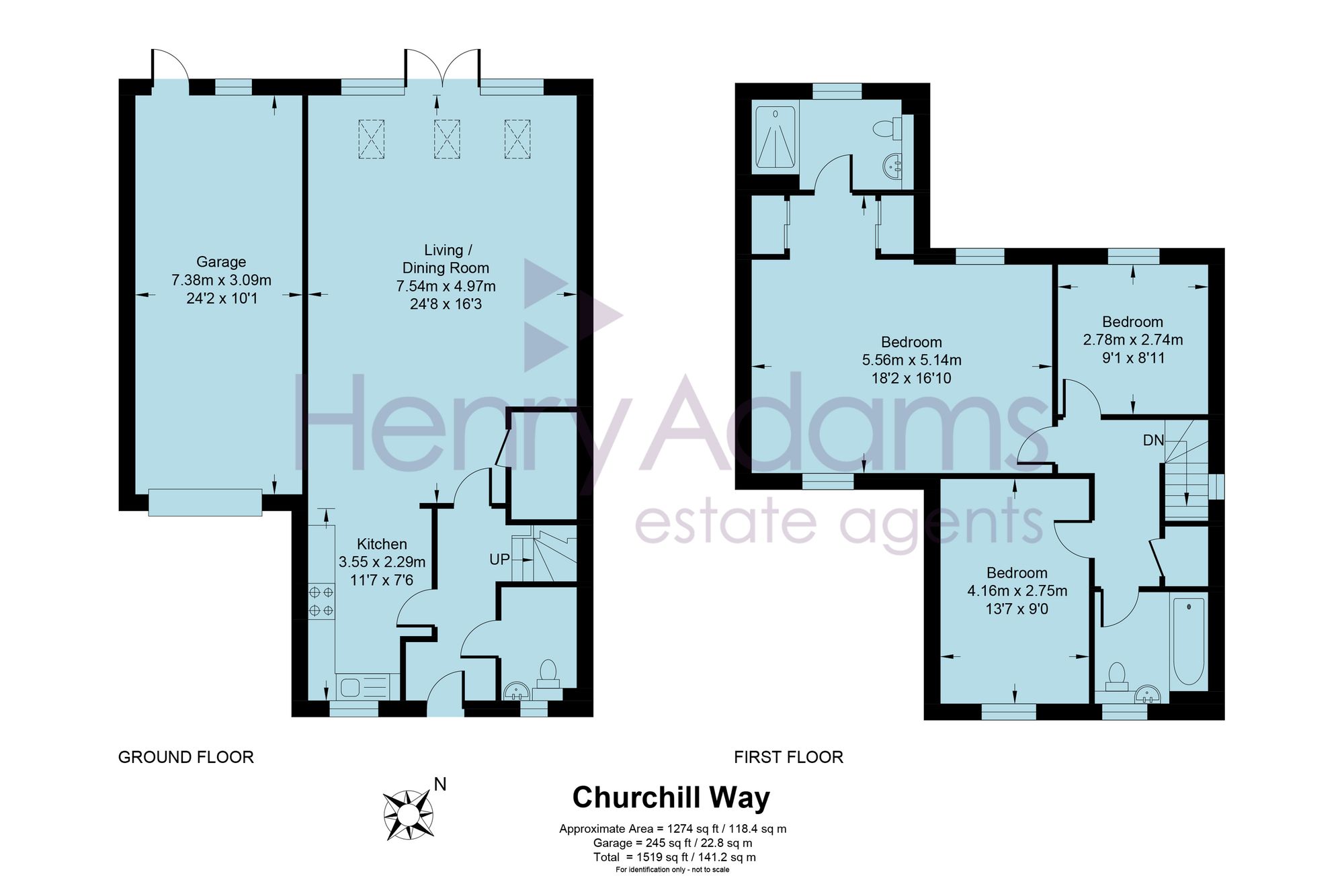 10 Churchill Way, Horsham floorplan