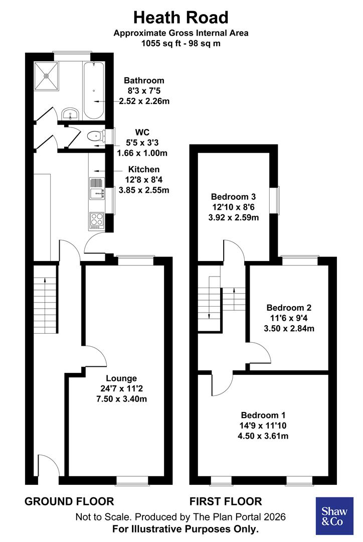 35, Heath Road, Hounslow floorplan