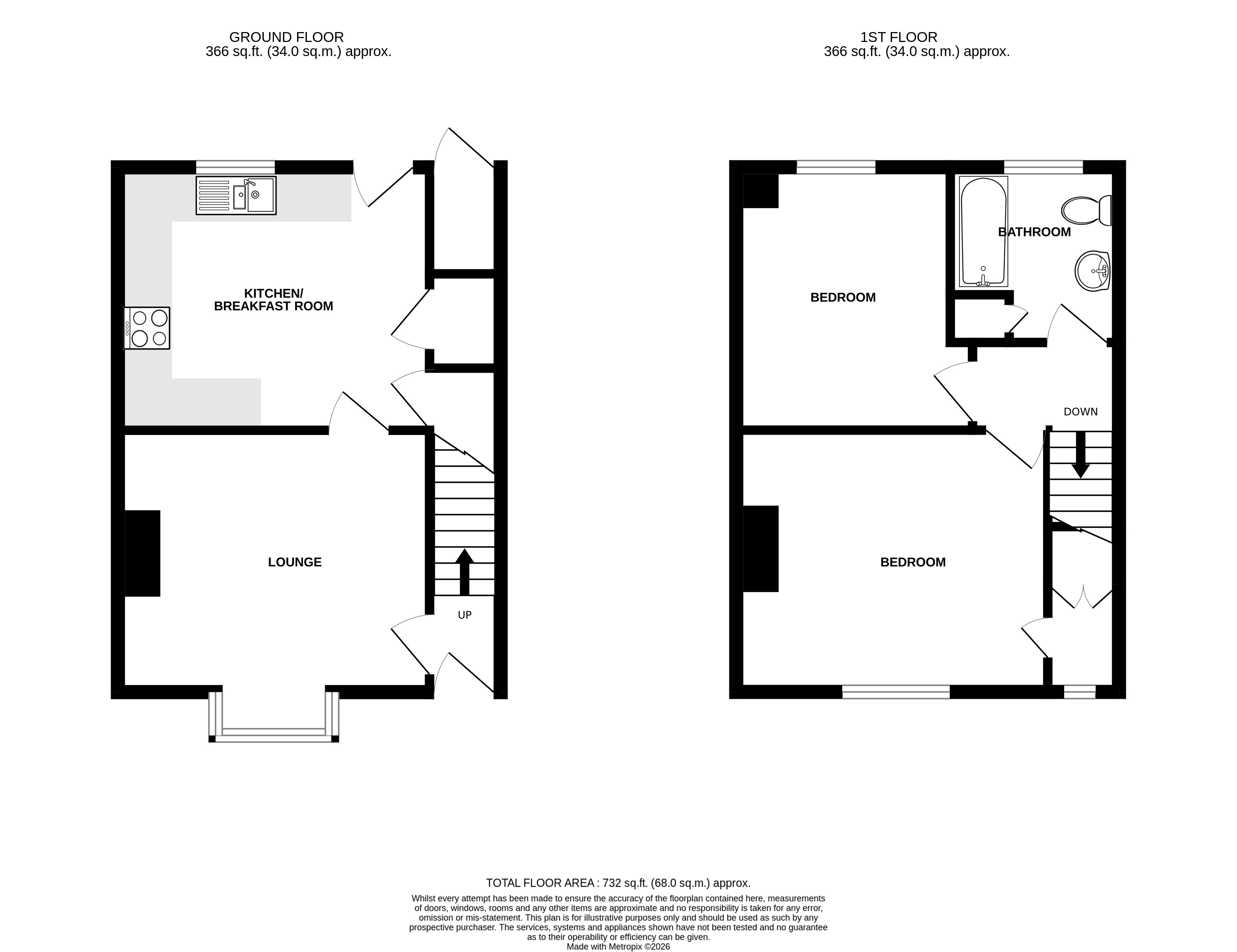 4, Roseland Road, Kenilworth floorplan