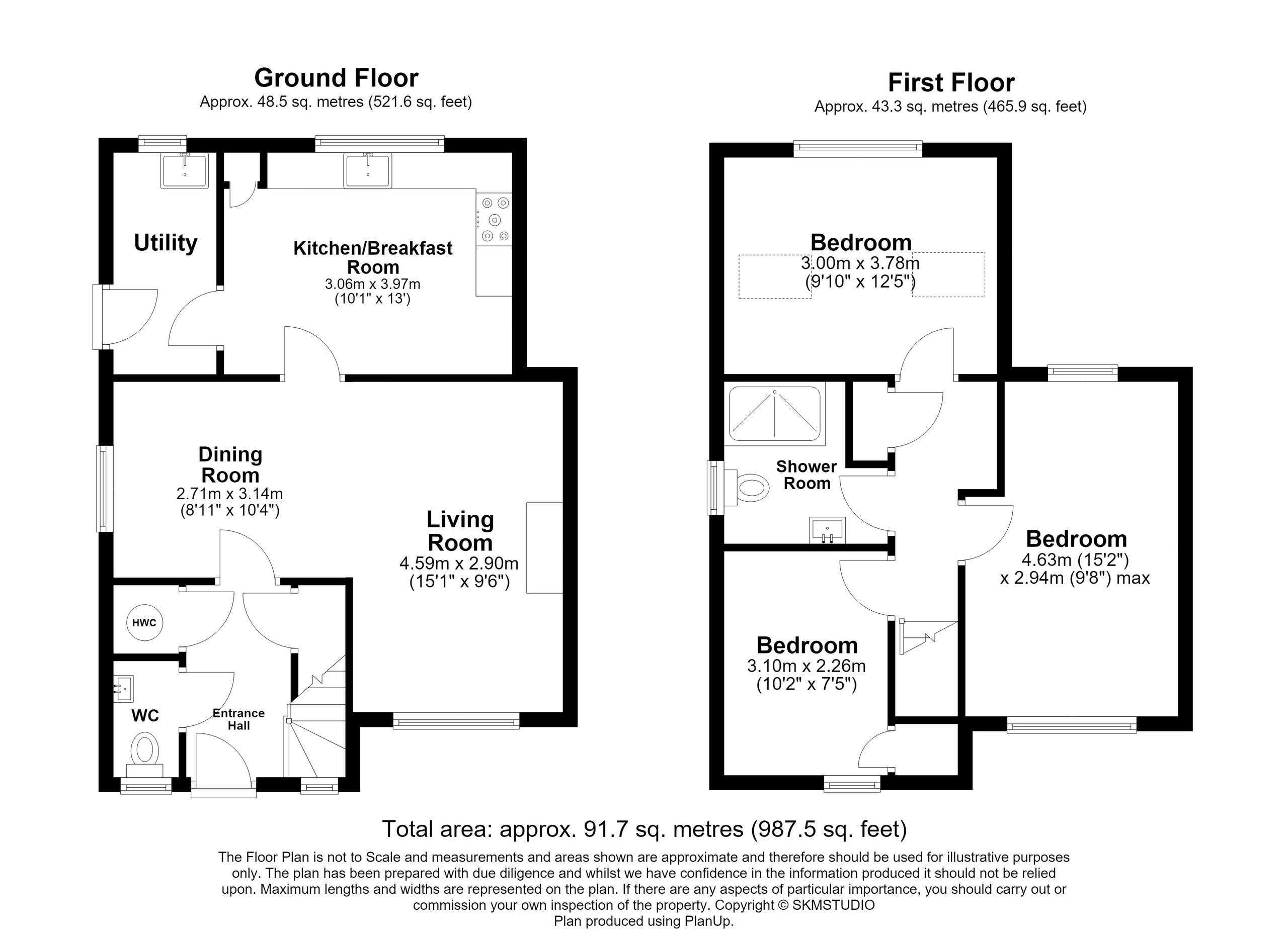 41 Buckland Road, Aylesbury floorplan