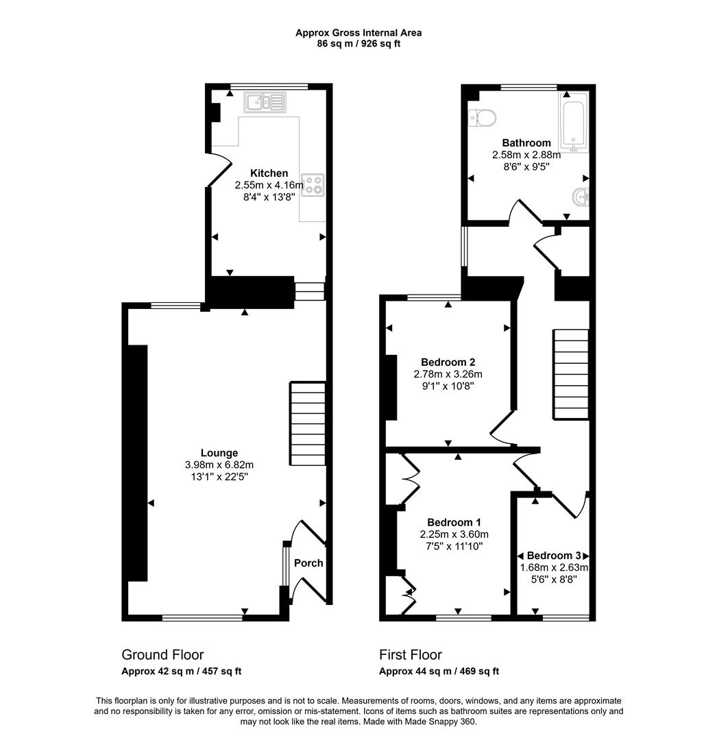 26, St. Peters Road, Milford Haven floorplan