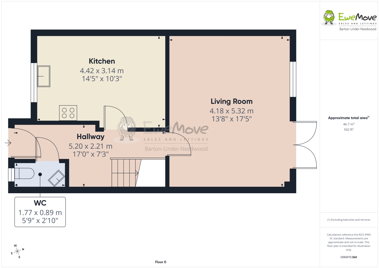 23, Main Street, Swadlincote floorplan