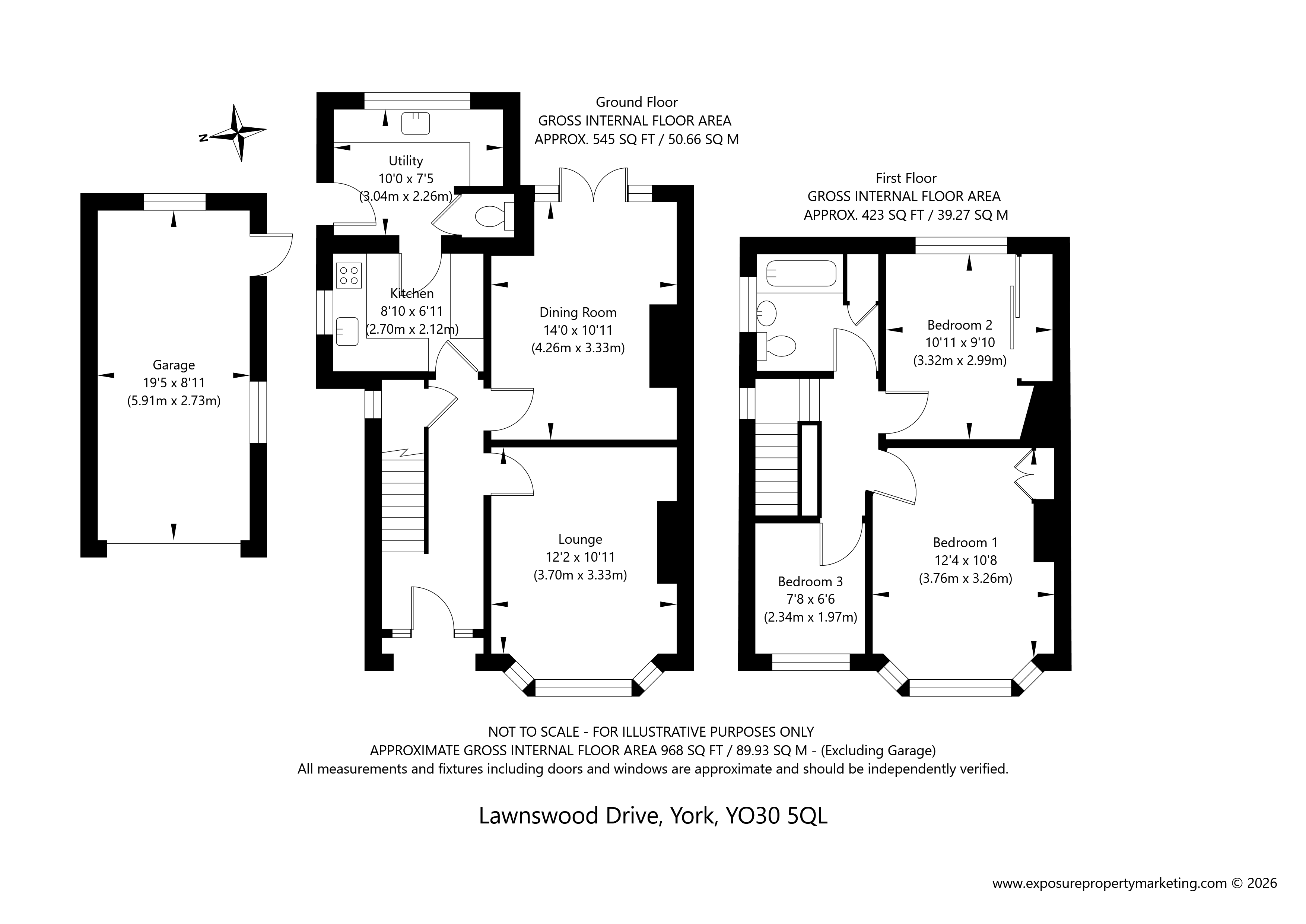 40, Lawnswood Drive, North Yorkshire floorplan
