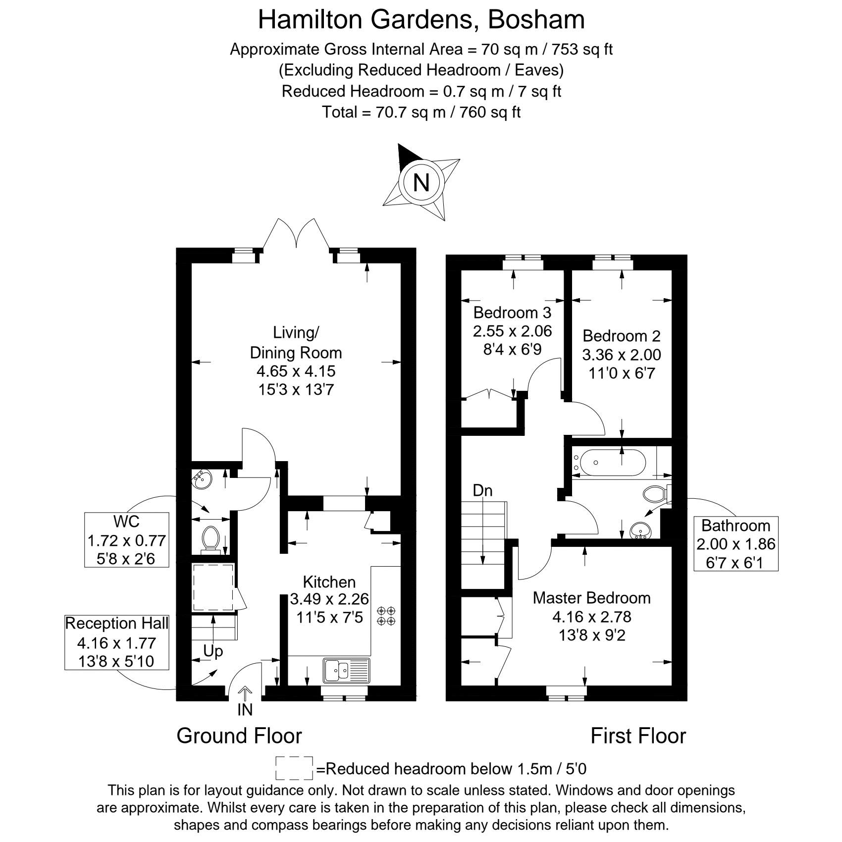 8, Hamilton Gardens, Chichester floorplan