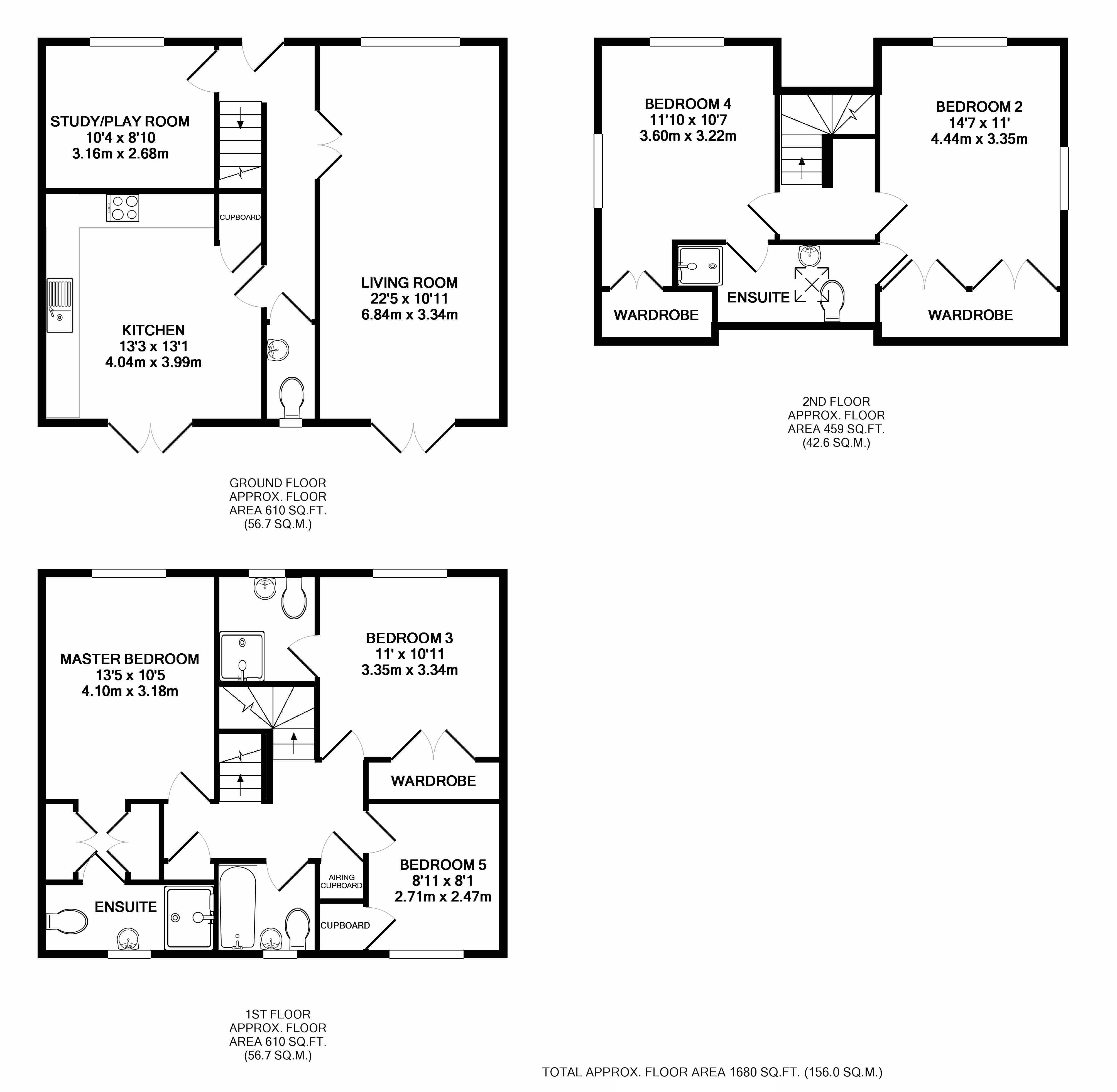 5 Bedrooms Detached house for sale in Scarsdale Way, Grantham NG31