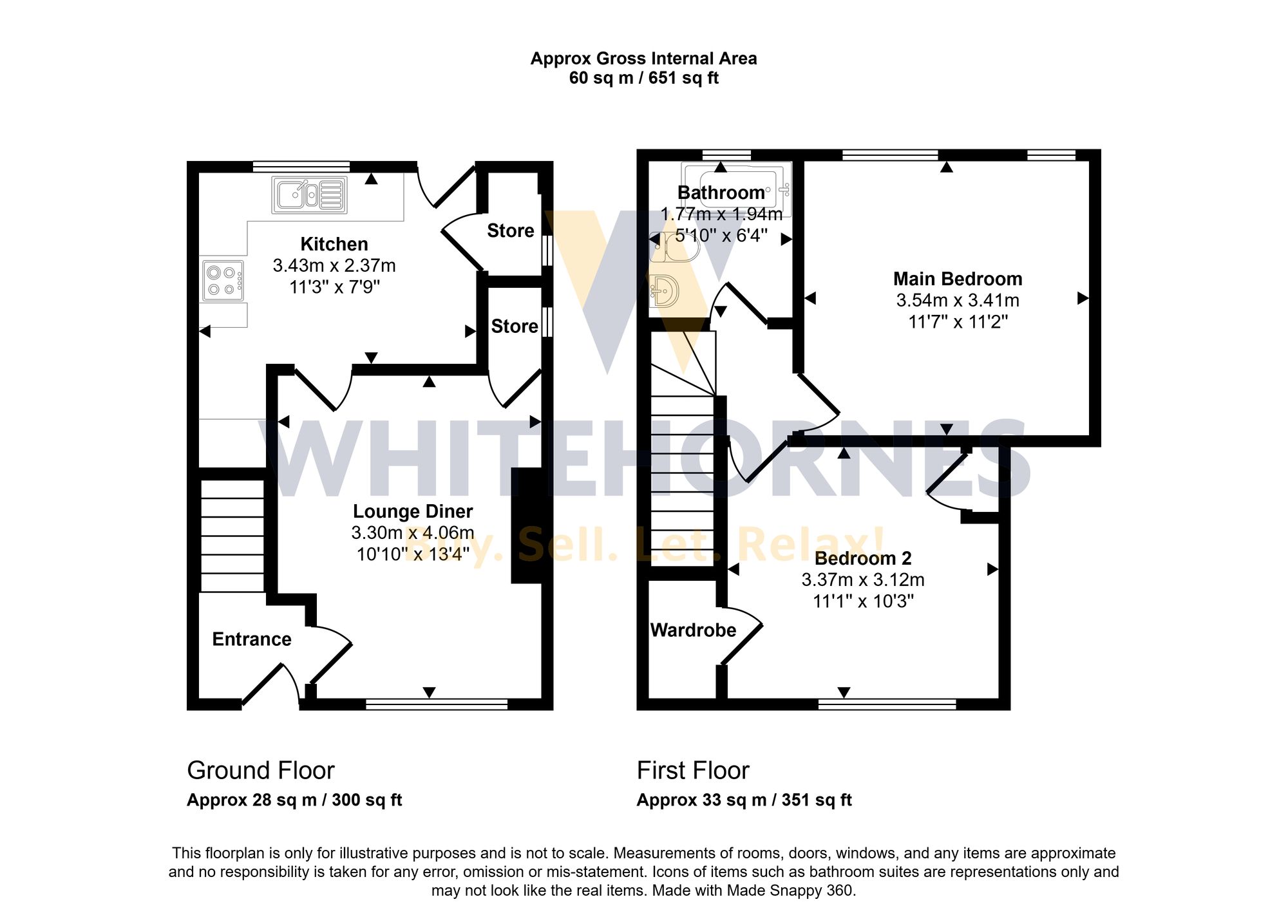 97 Lichford Road, Sheffield floorplan