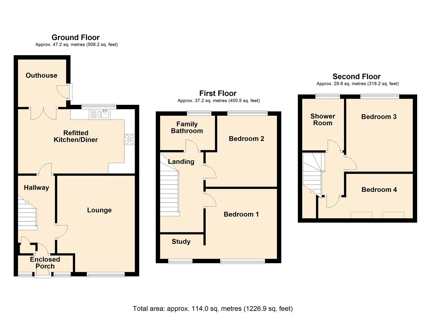 4 Bedrooms End terrace house for sale in Rotherfield Road, Birmingham B26