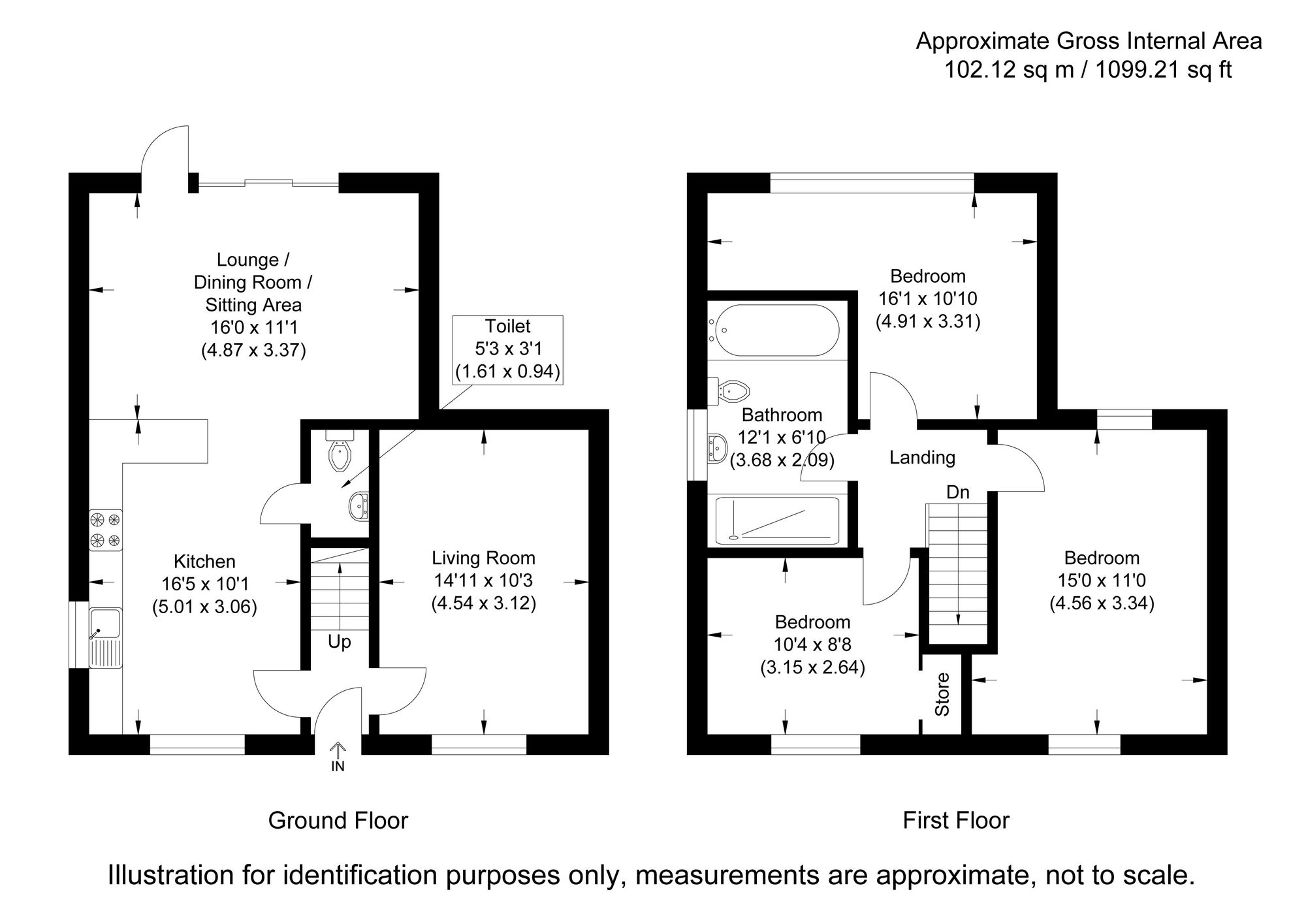 76 Melbourn Road, Royston floorplan