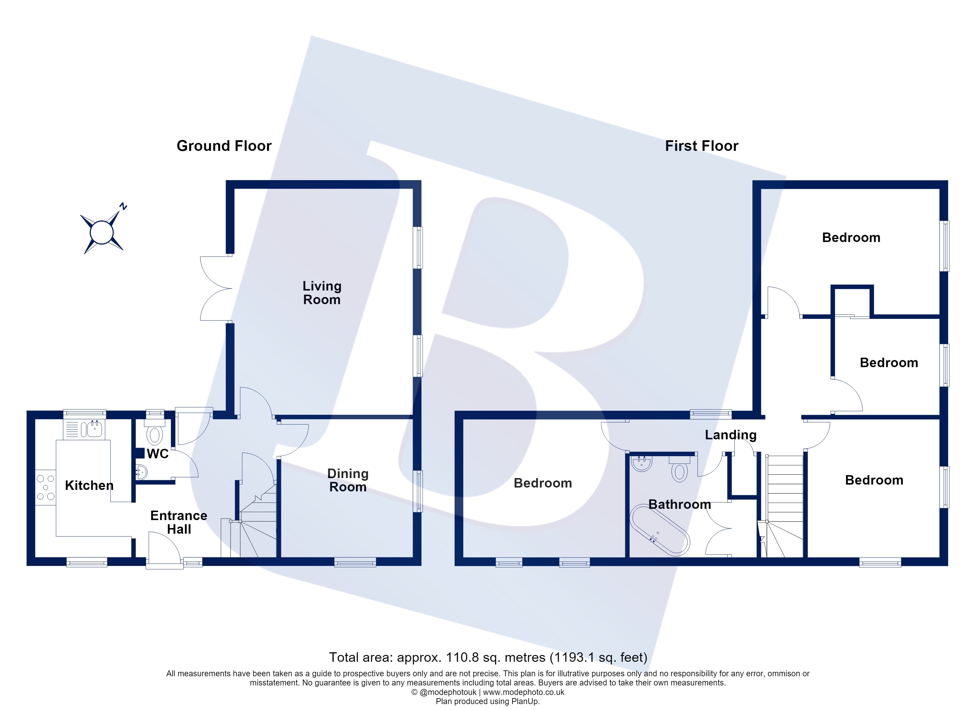 13, Blake Court, Chelmsford floorplan