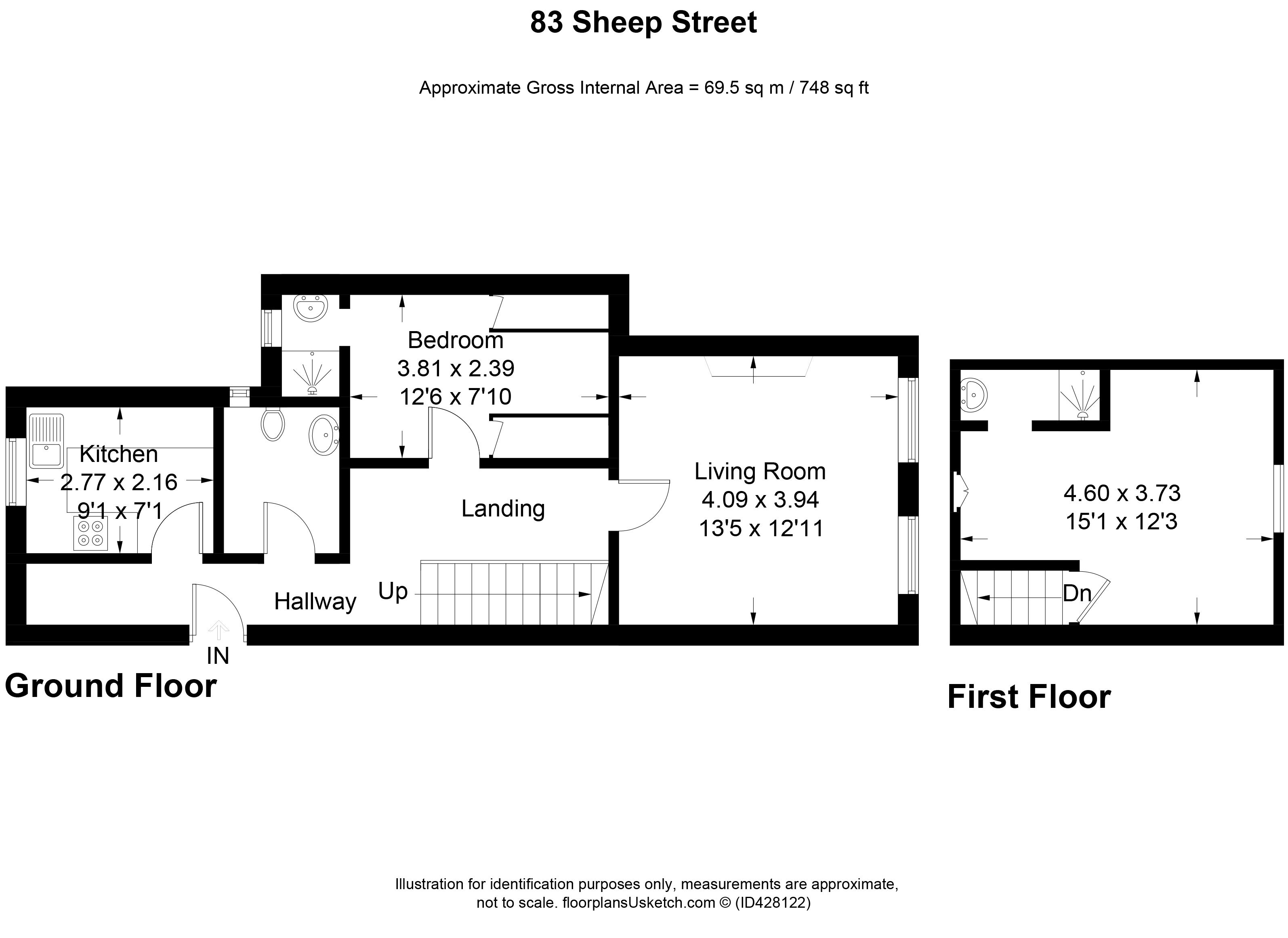 2 Bedrooms Flat to rent in Sheep Street, Bicester OX26