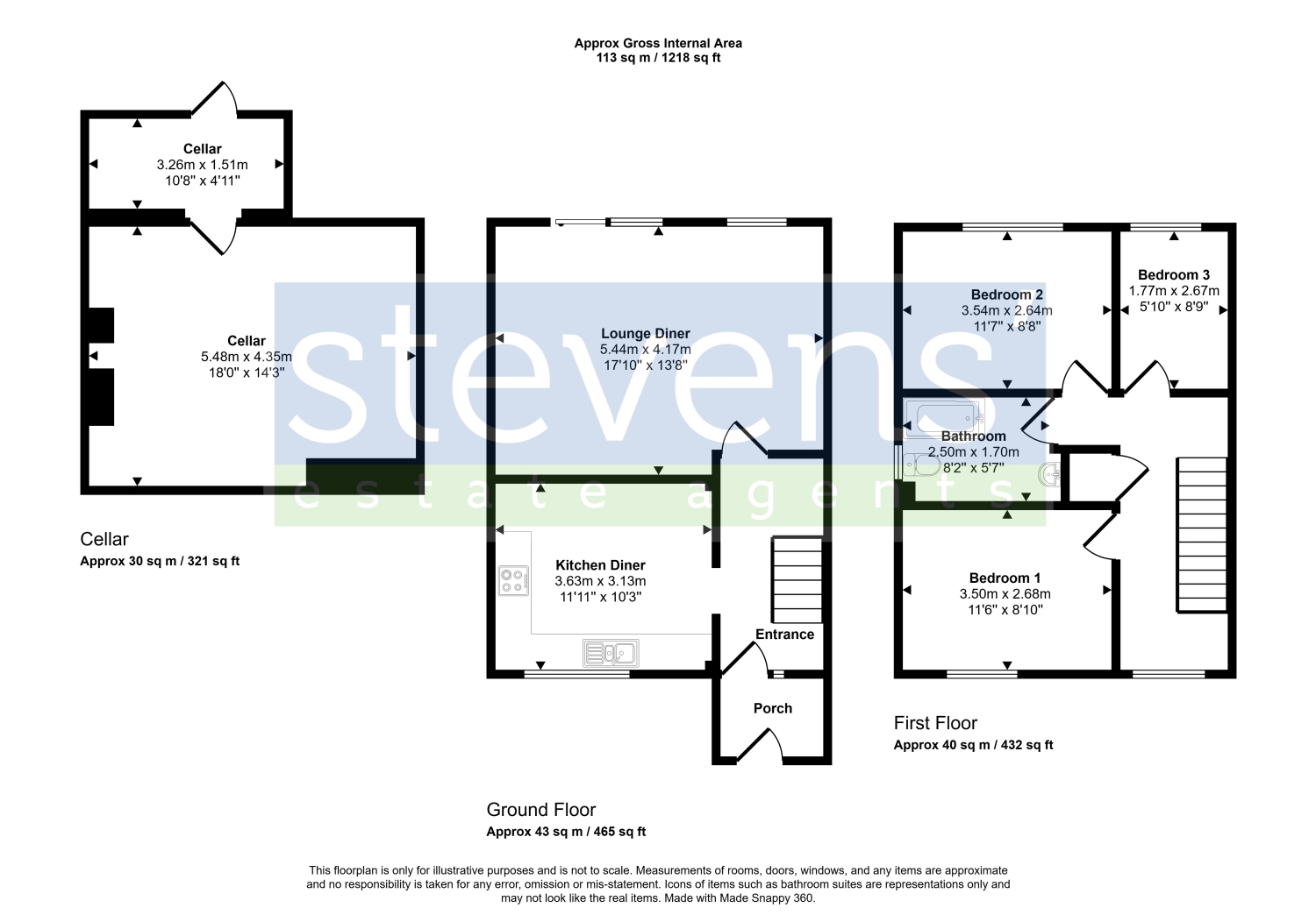 1, Shelly Court, Okehampton floorplan