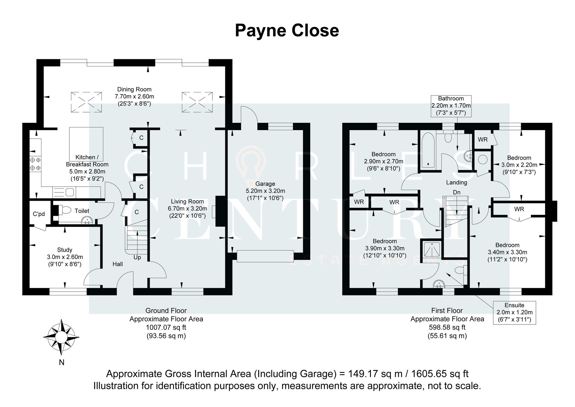 19 Payne Close, Crowborough floorplan